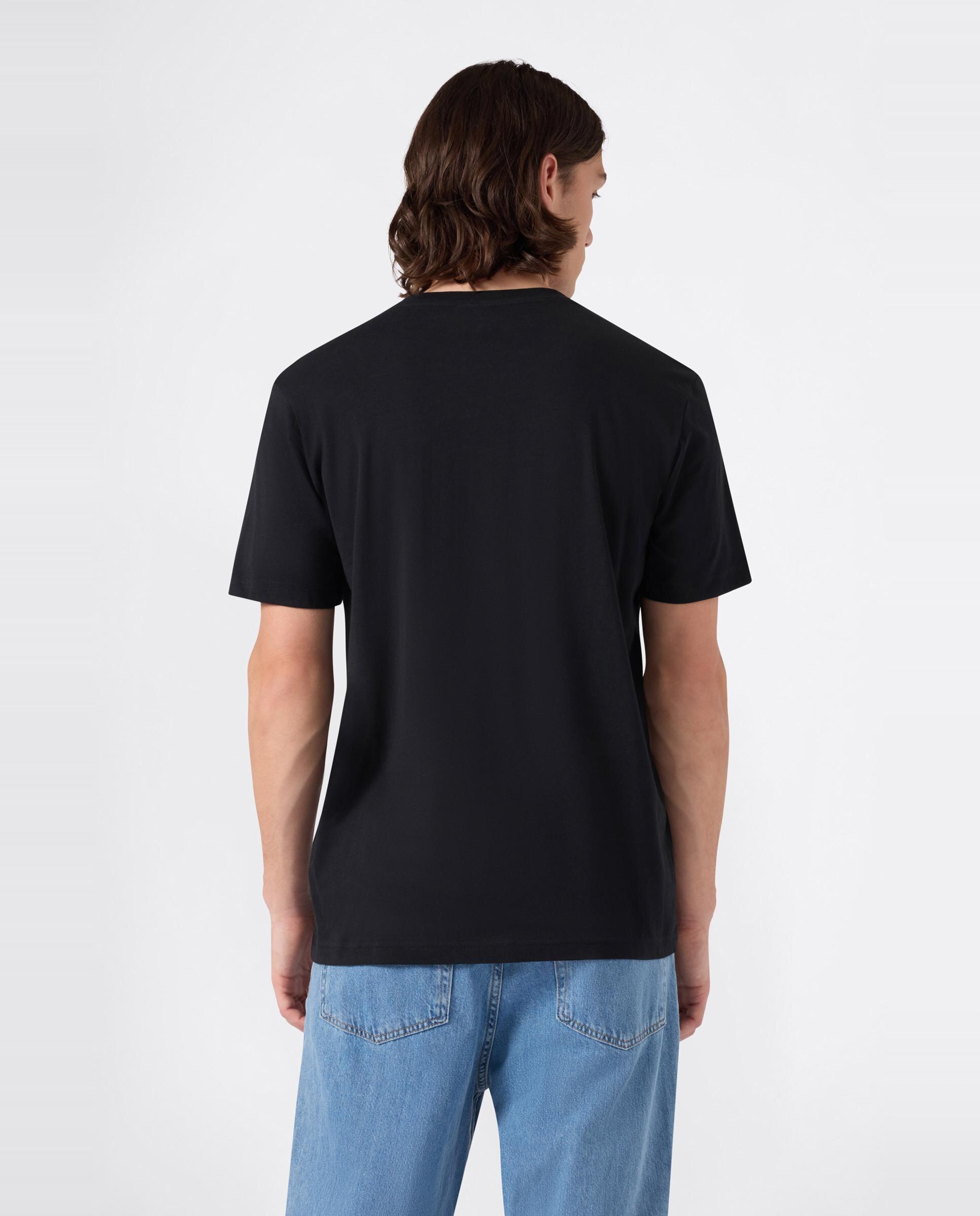 Camisetas Casual de Hombre SS Tee CHAMPION - Negro Negro-2