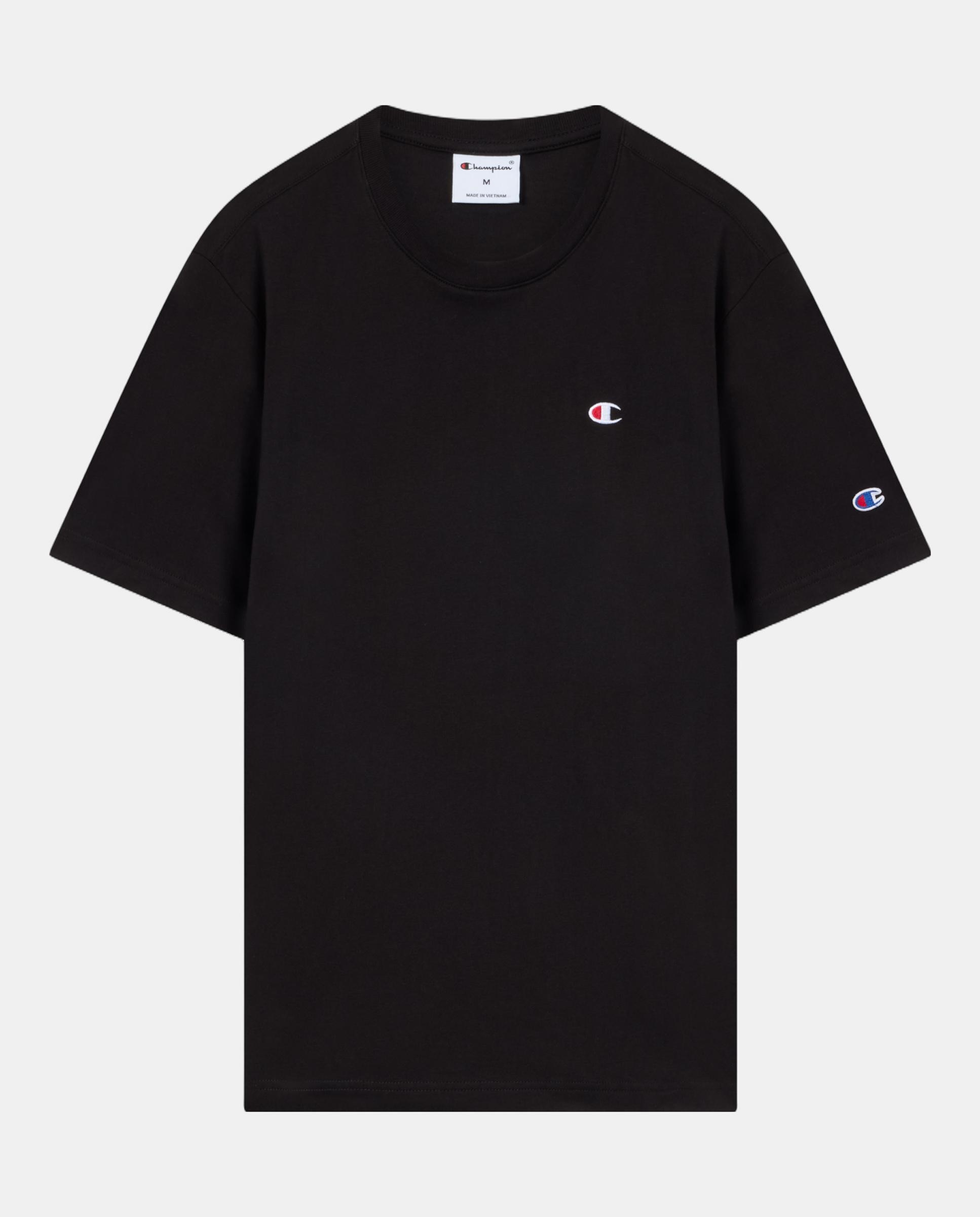Camisetas Casual de Hombre Crewneck T-Shirt CHAMPION - Negro Negro-5