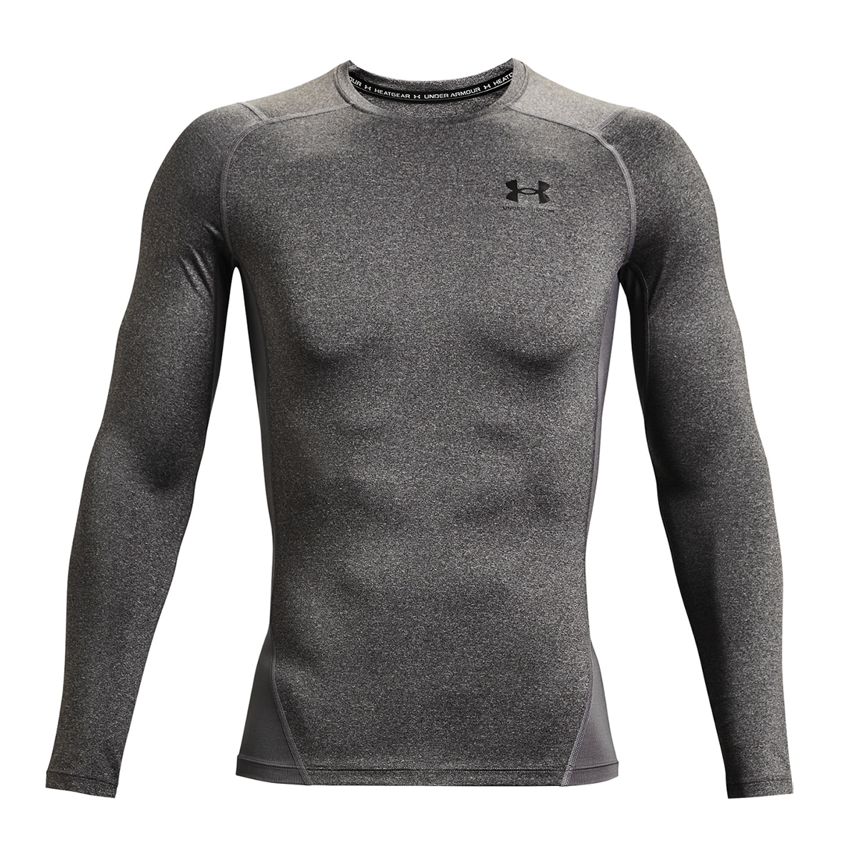 T-shirt de homem HeatGear® Under Armour Cinzento / Preto-5