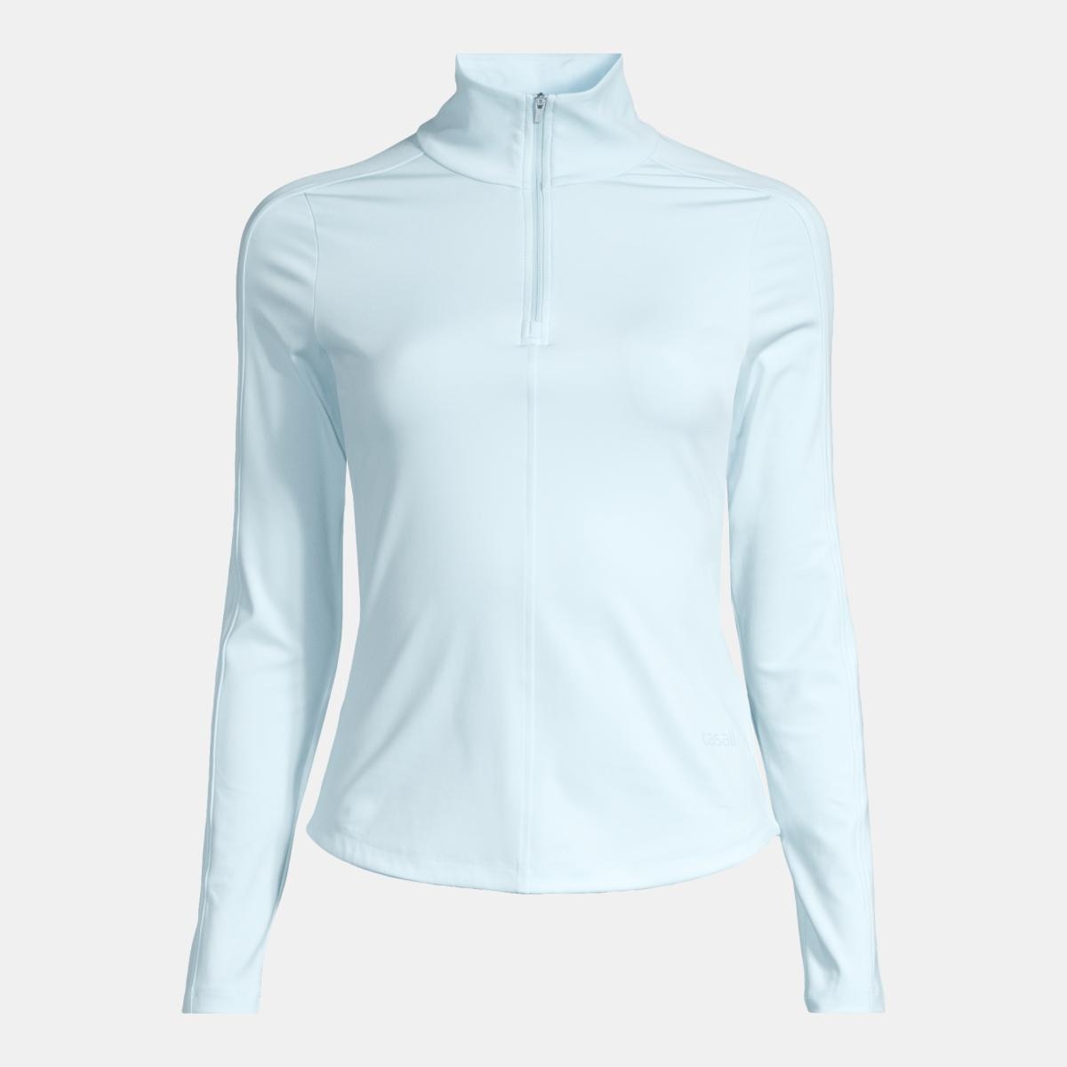 Camisola de Manga Comprida de Mulher Serene Azul-pastel-4