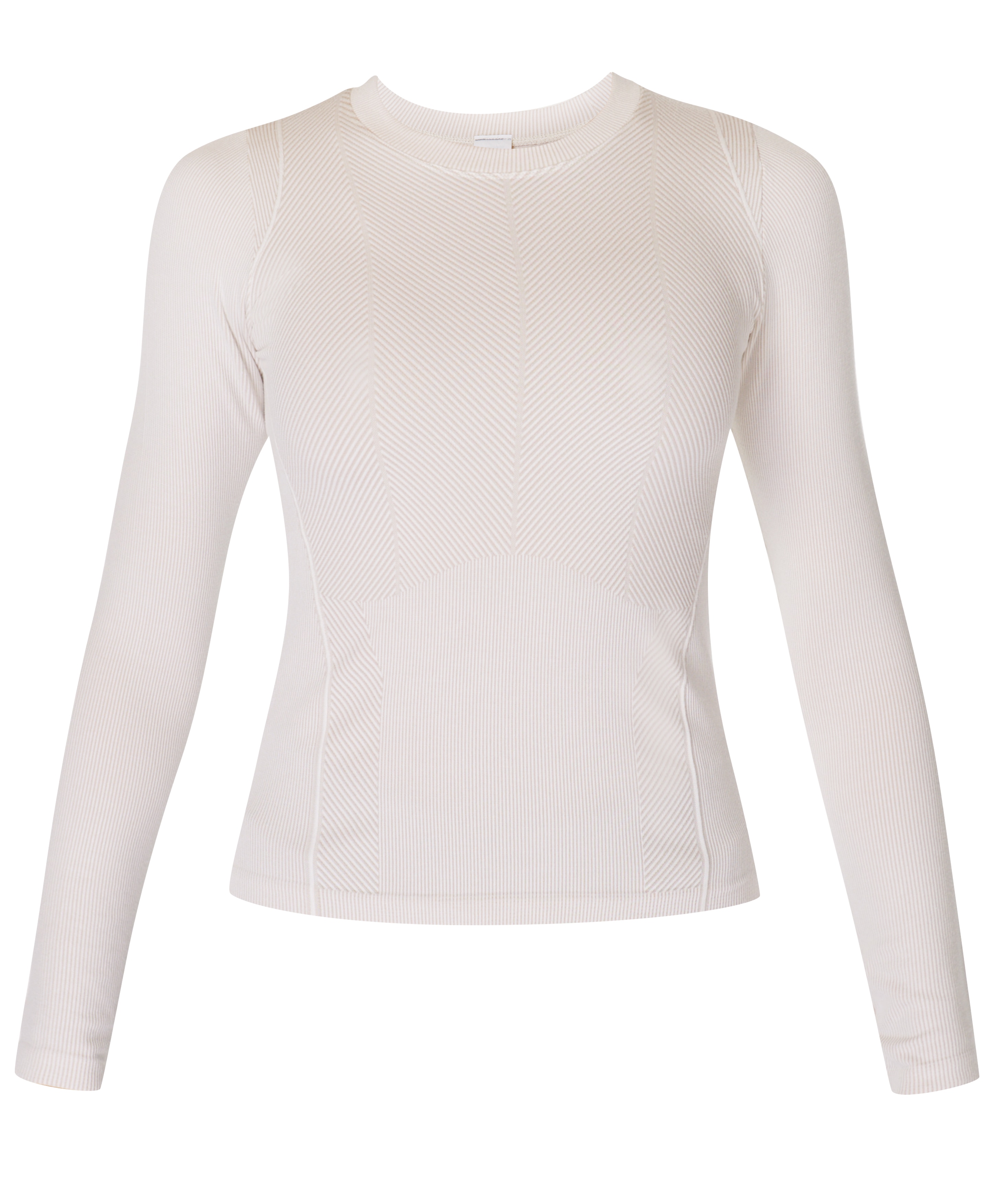 T-shirts M/L de Mulher Mindful Flex Long Sleeve Top Bege-6