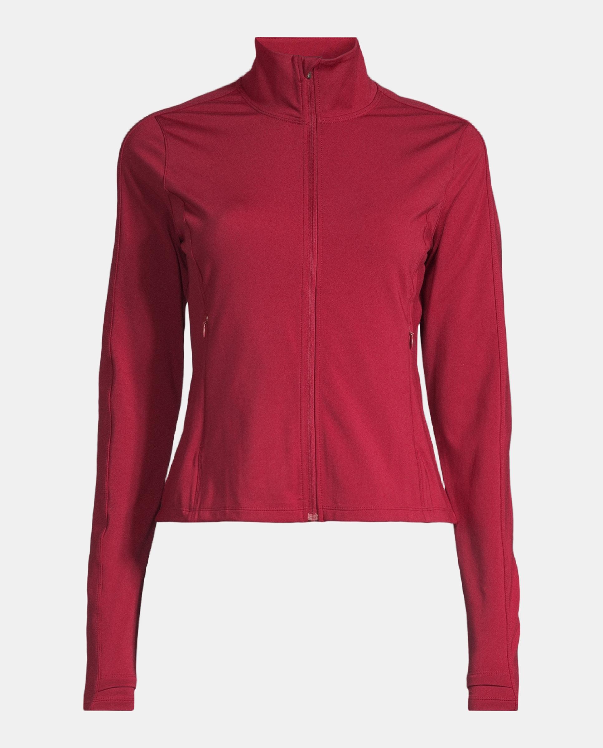 Imagen 3 de Chaqueta de Yoga y Pilates de Mujer Casall Soft Touch Zip Jacket CASALL - Granate Granate