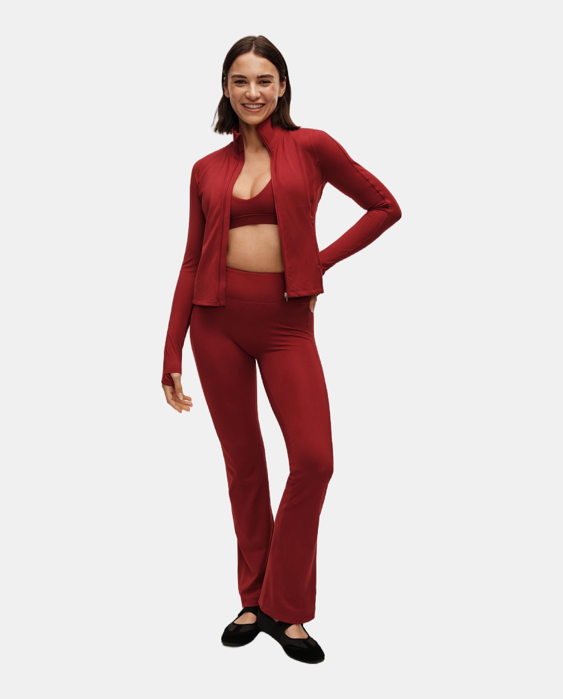 Imagen 4 de Chaqueta de Yoga y Pilates de Mujer Casall Soft Touch Zip Jacket CASALL - Granate Granate