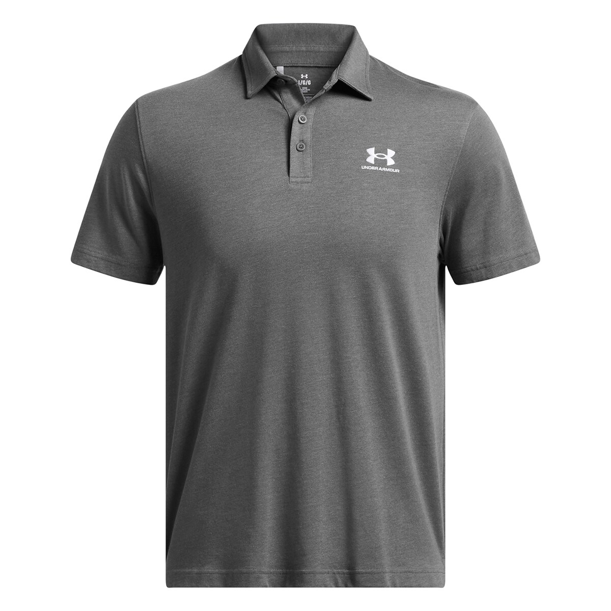 Polo de Homem UA Icon Polo Cinzento-3
