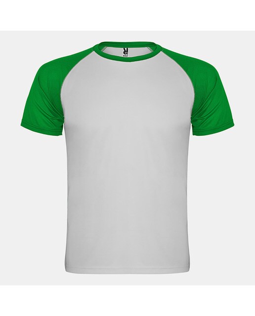 T-shirt de Criança Indianapolis Branco / Verde-1