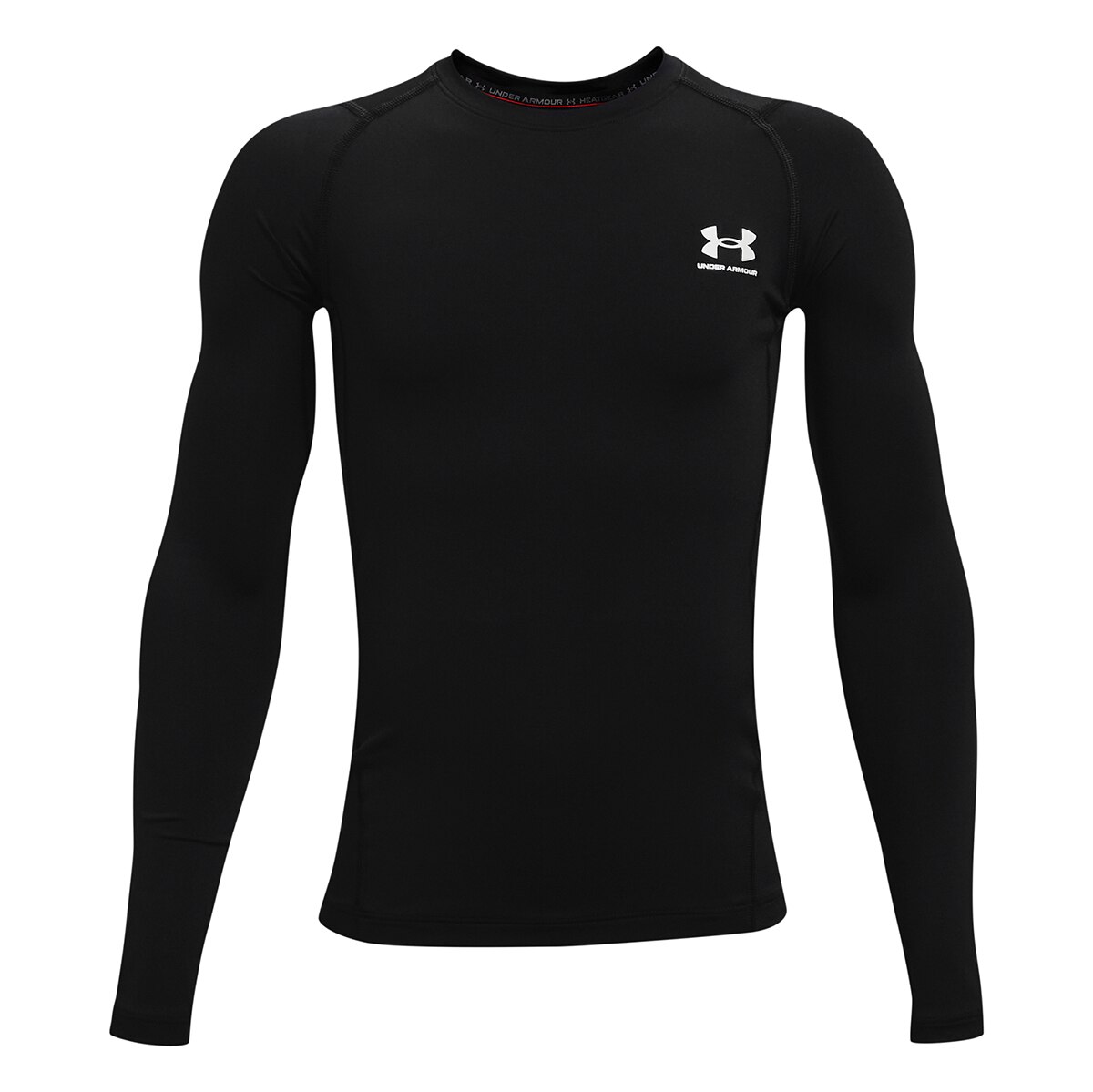 T-shirt de Criança Ua Hg Armour Ls Preto-1