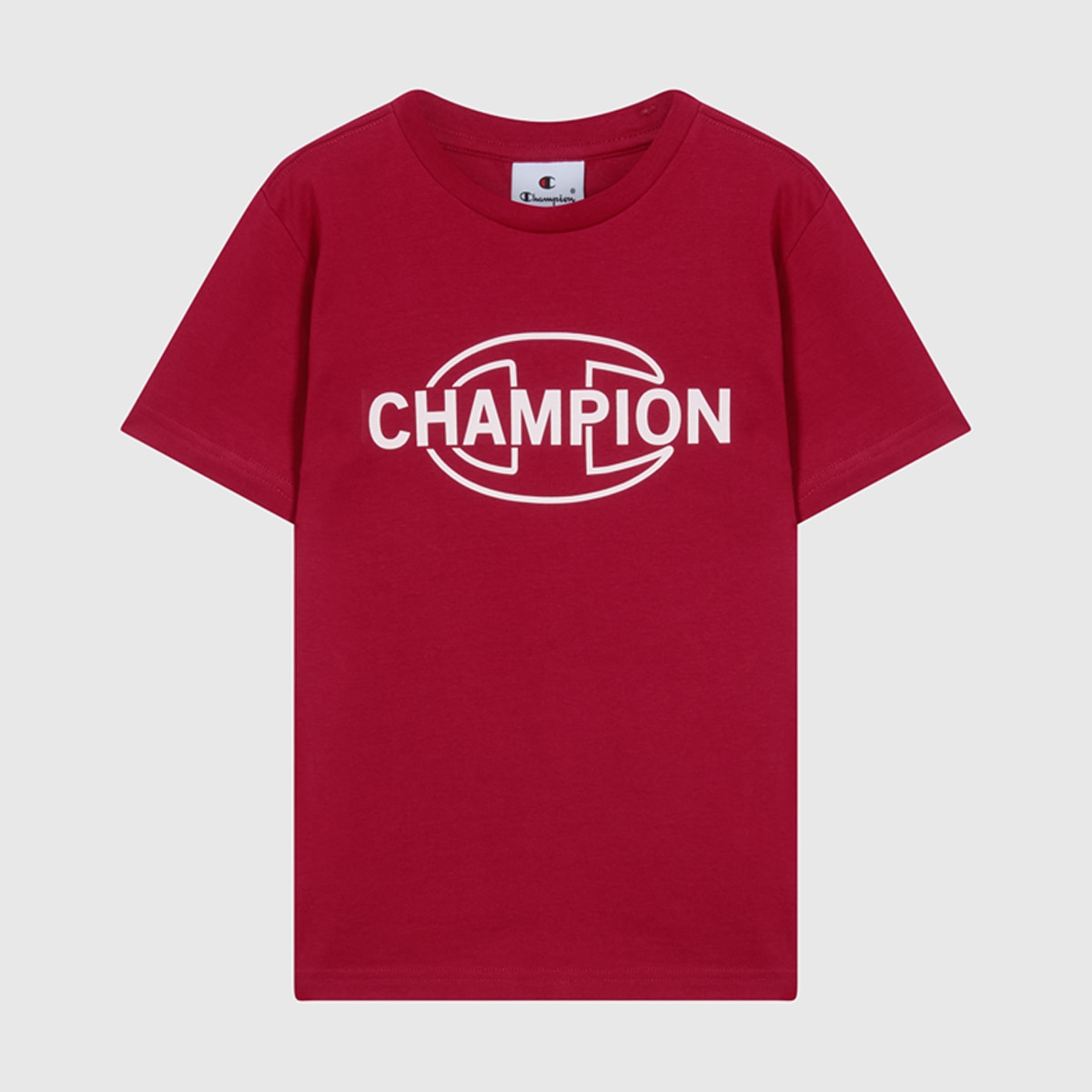 T-shirt de Menino Vermelho-escuro-4