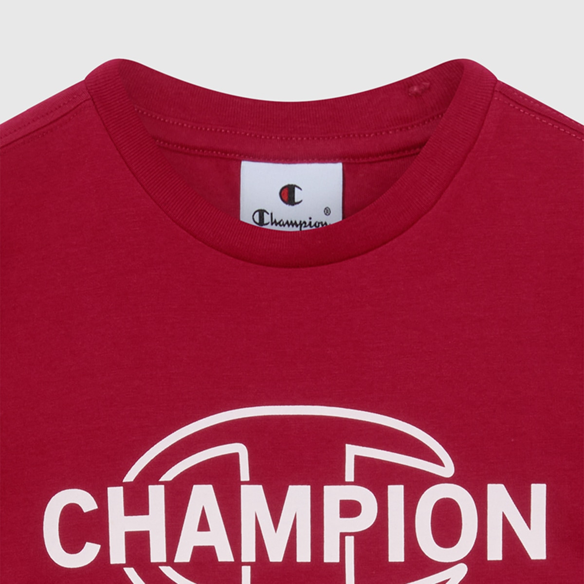 T-shirt de Menino Vermelho-escuro-5