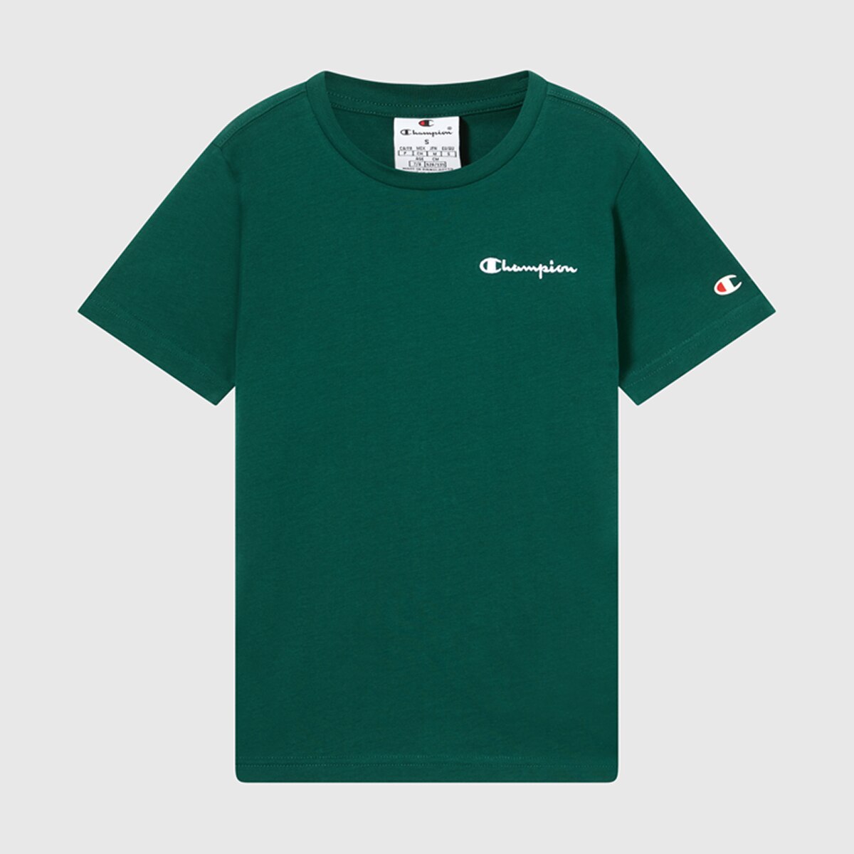 T-shirt de Menino Verde-escuro-4