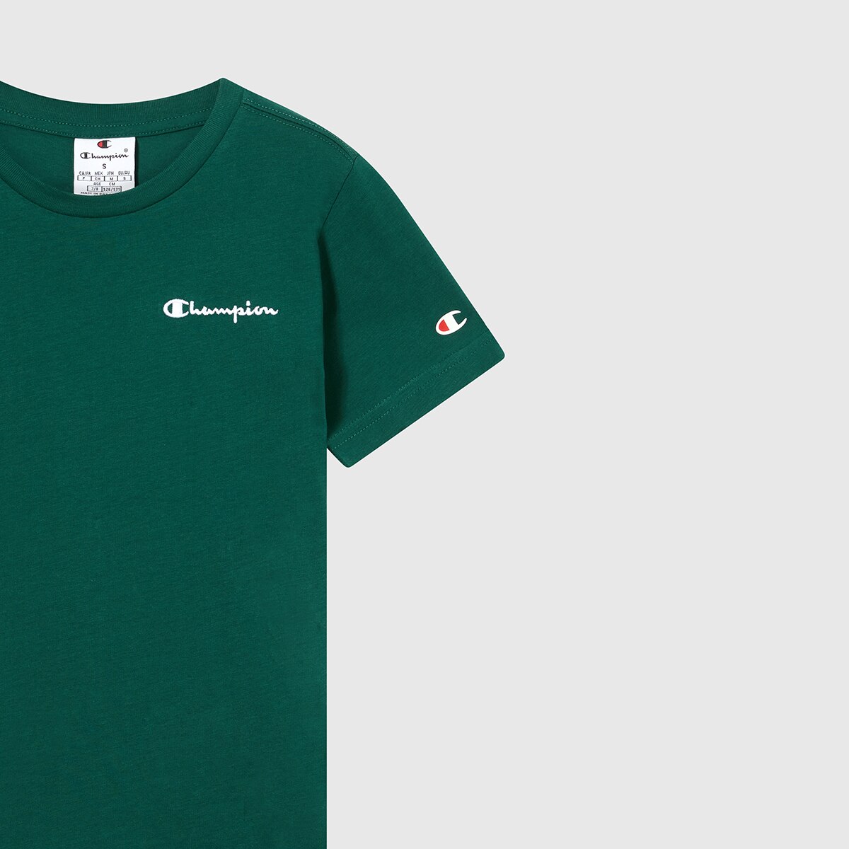 T-shirt de Menino Verde-escuro-5