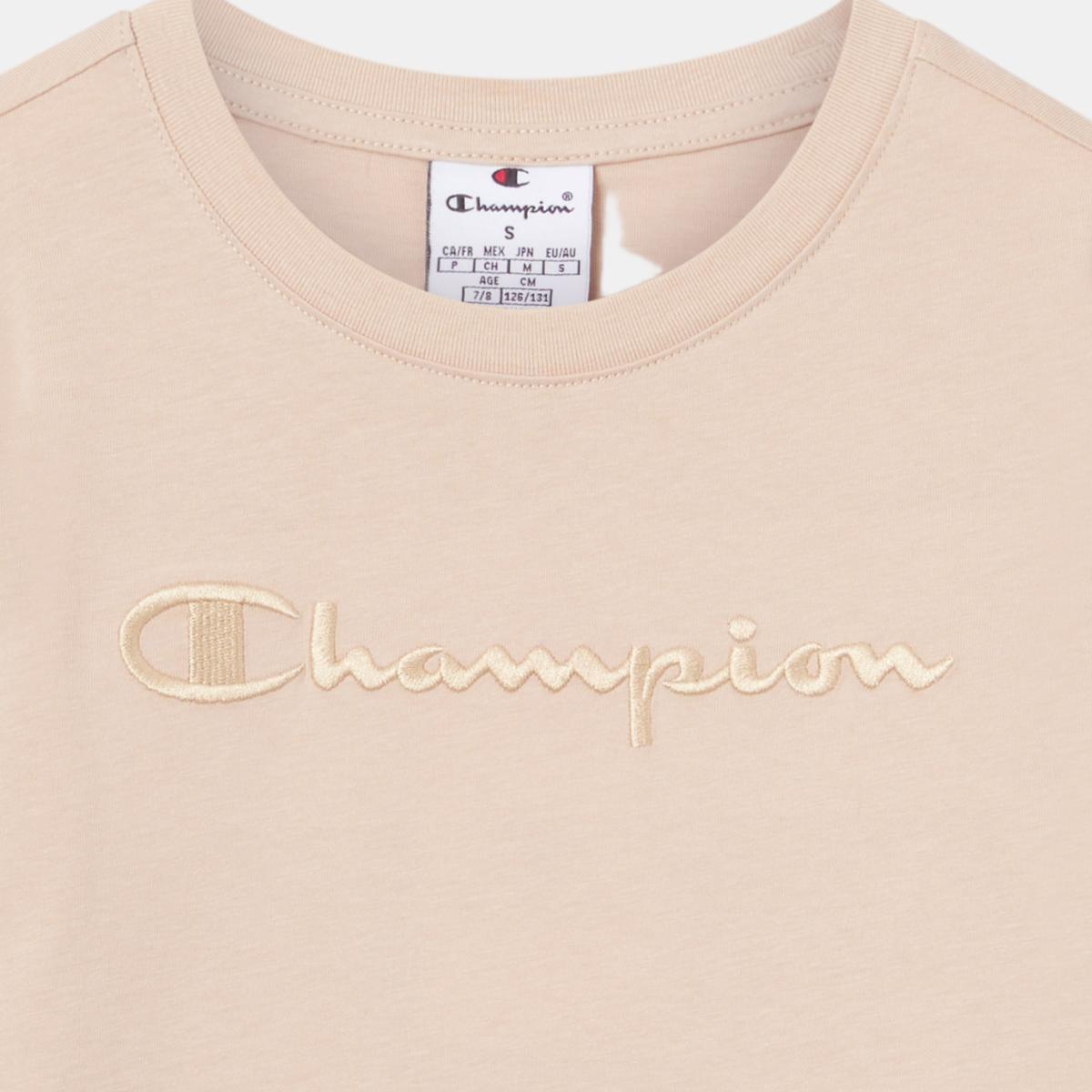 T-shirt de Menina Castanho-claro-5