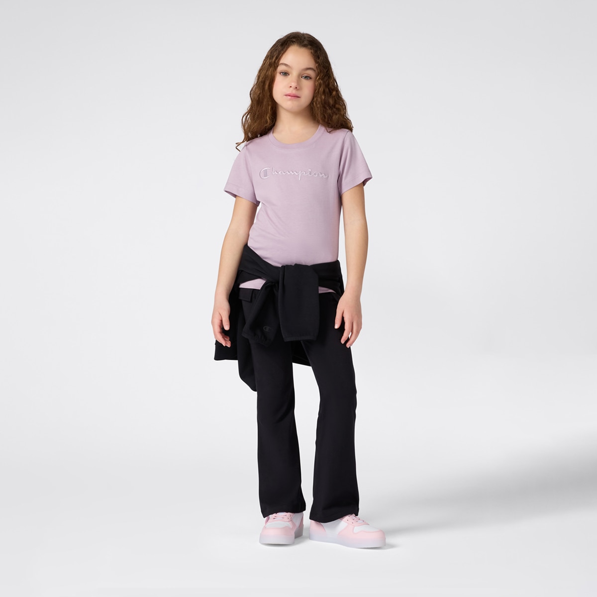 T-shirt de Menina Castanho-claro-3