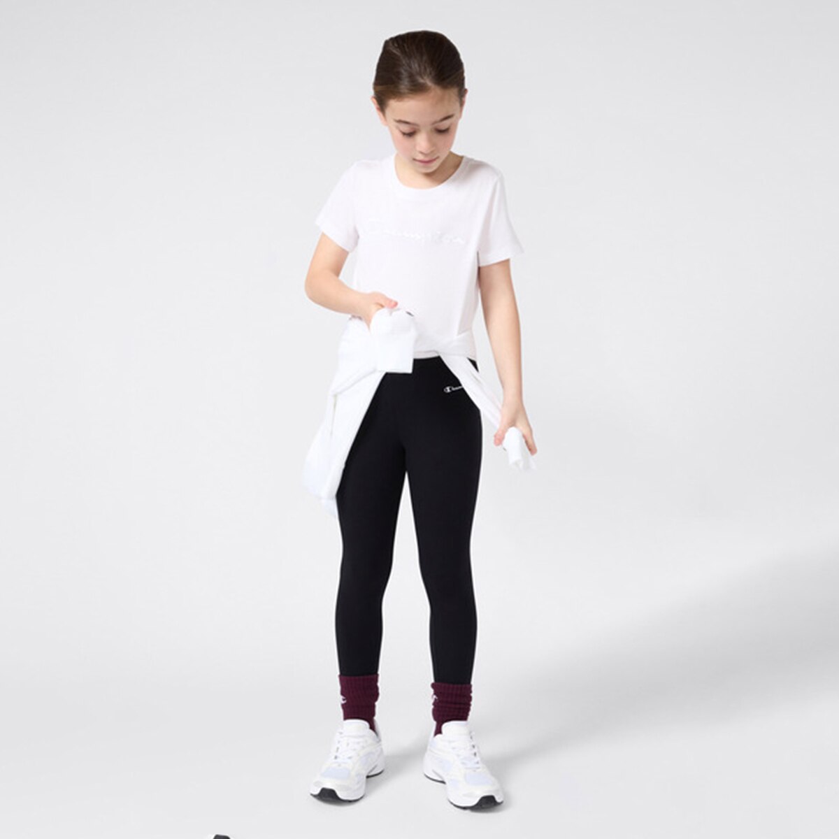 T-shirt de Menina Castanho-claro-2