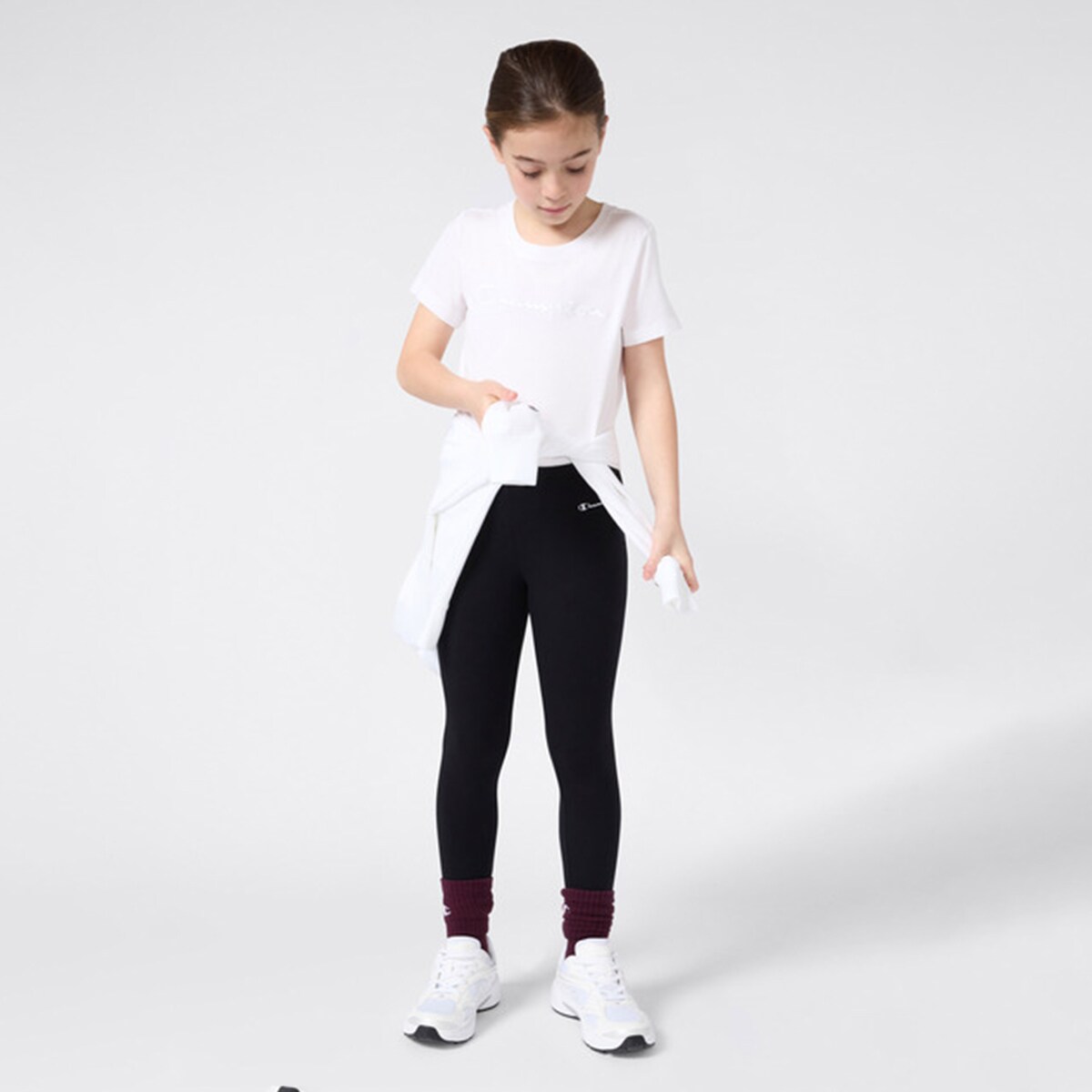 T-shirt de Menina Castanho-claro-2