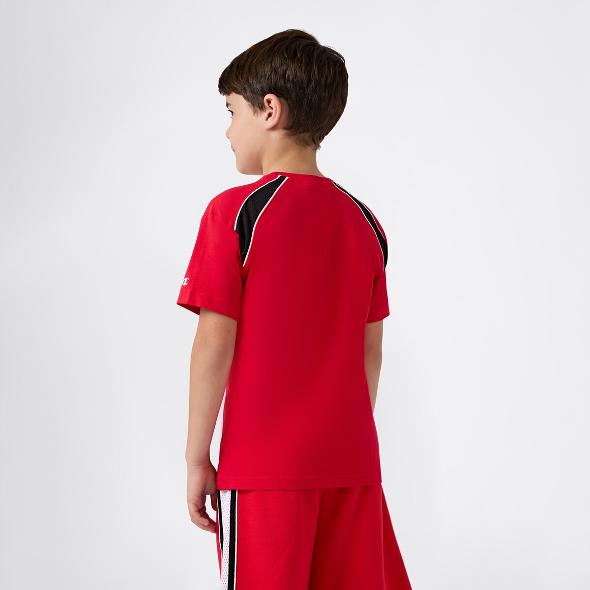 T-shirt de Menino Vermelho-2