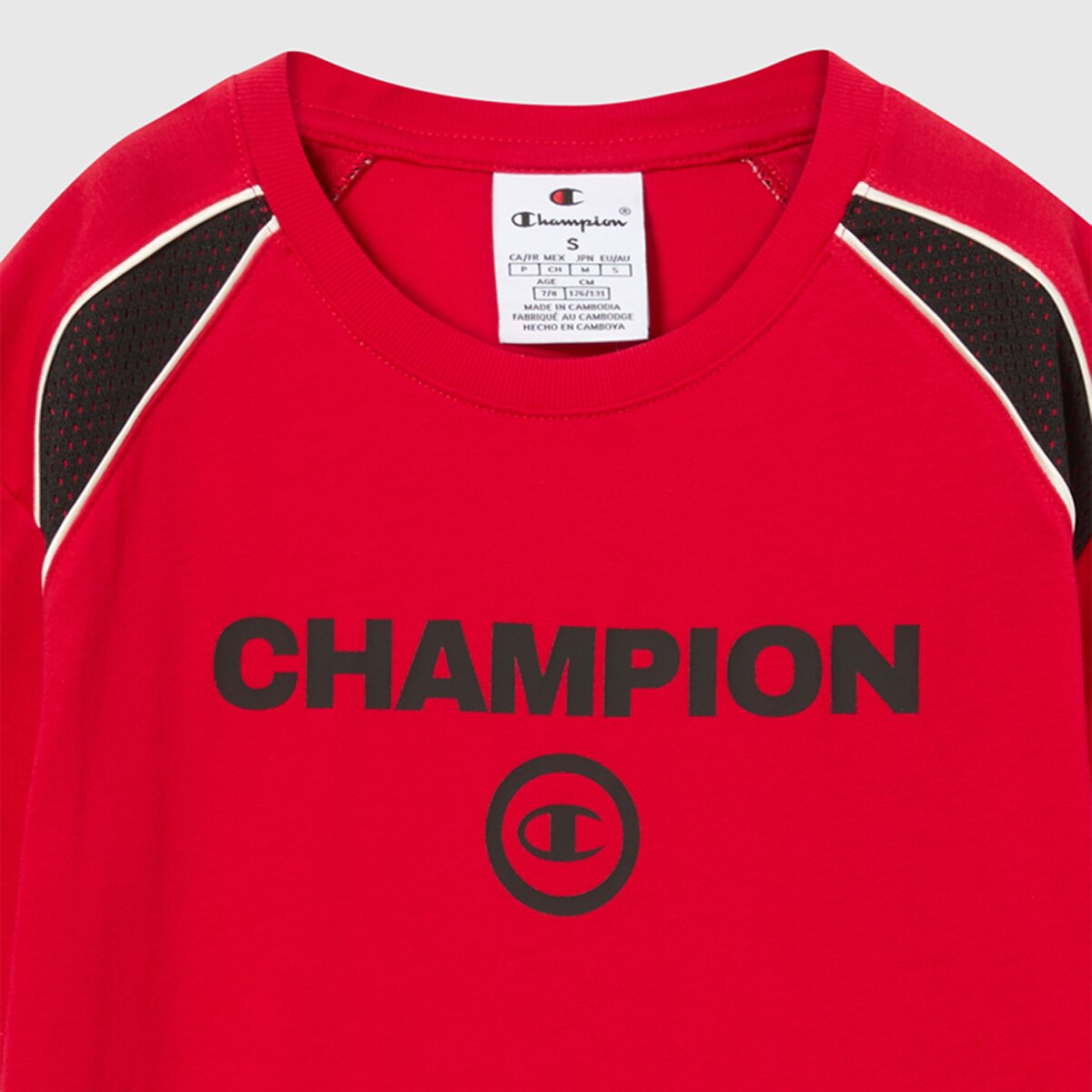 T-shirt de Menino Vermelho-5