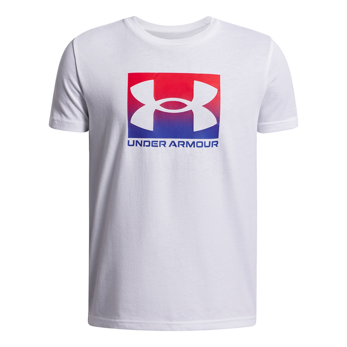 T-shirt de Menino UA B Boxed Sports Updated SS Branco-1
