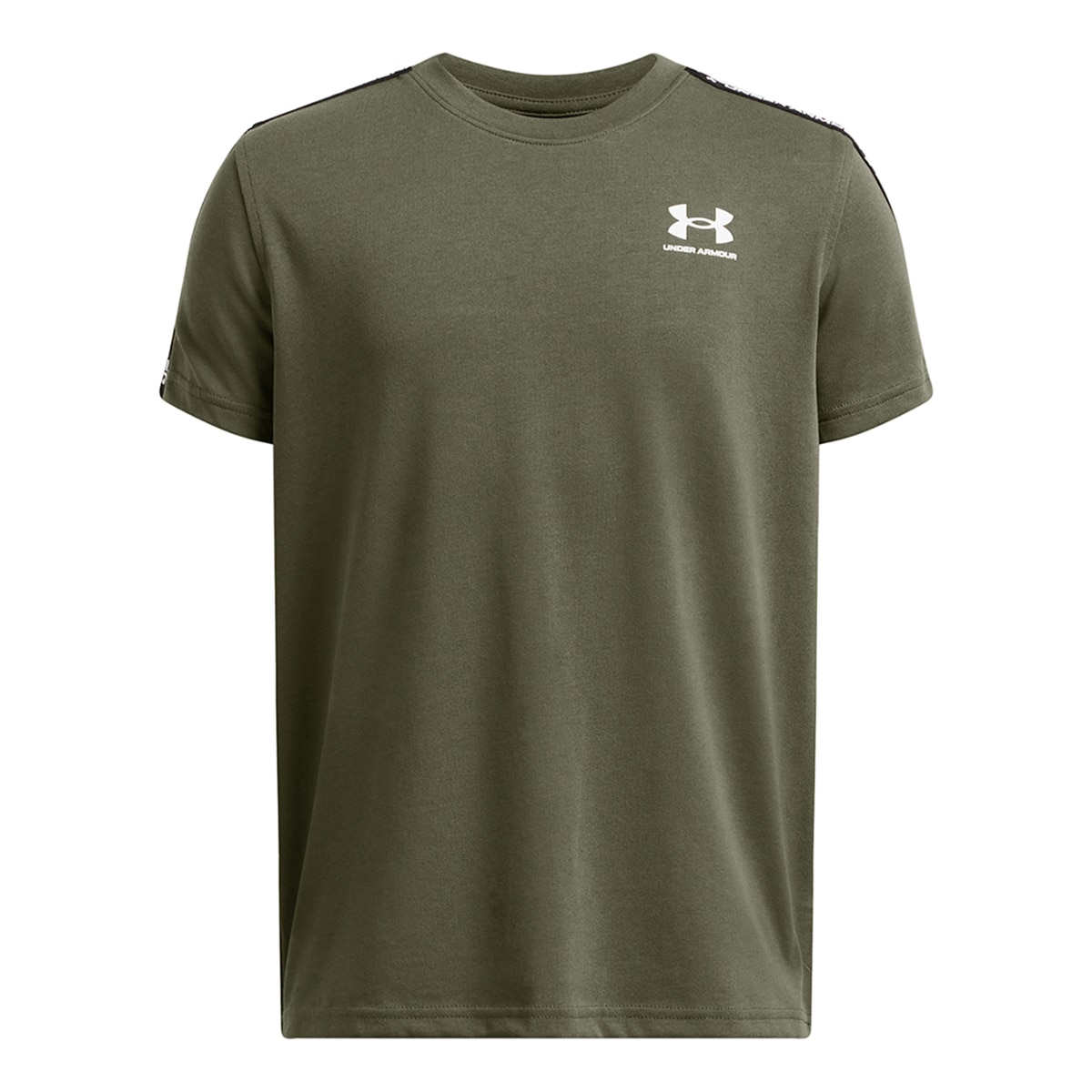 Imagem 0 de T-shirt de Menino UA B Icon Taped SS