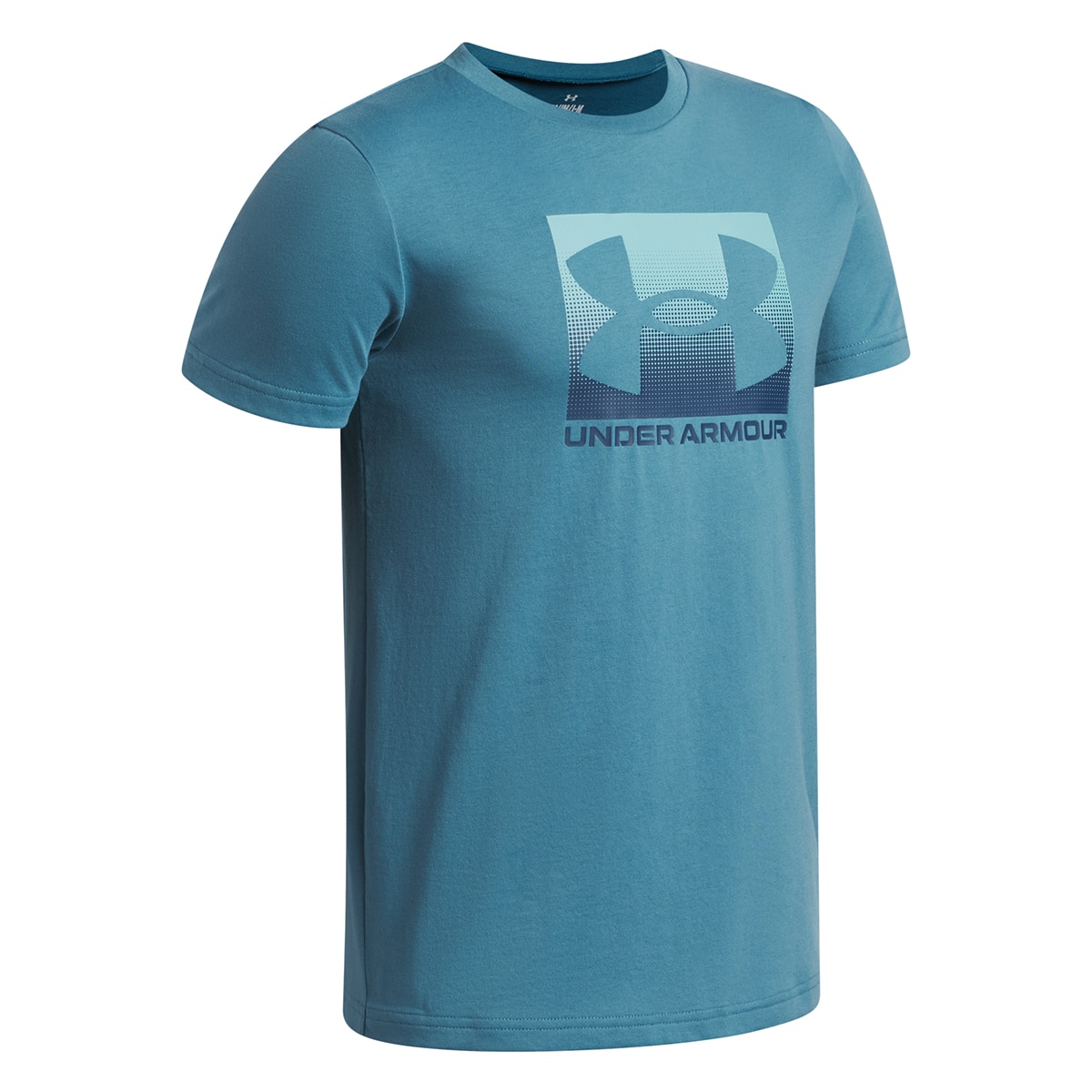 T-shirts de Criança Casual UA B Boxed Sports Update SS Verde-3