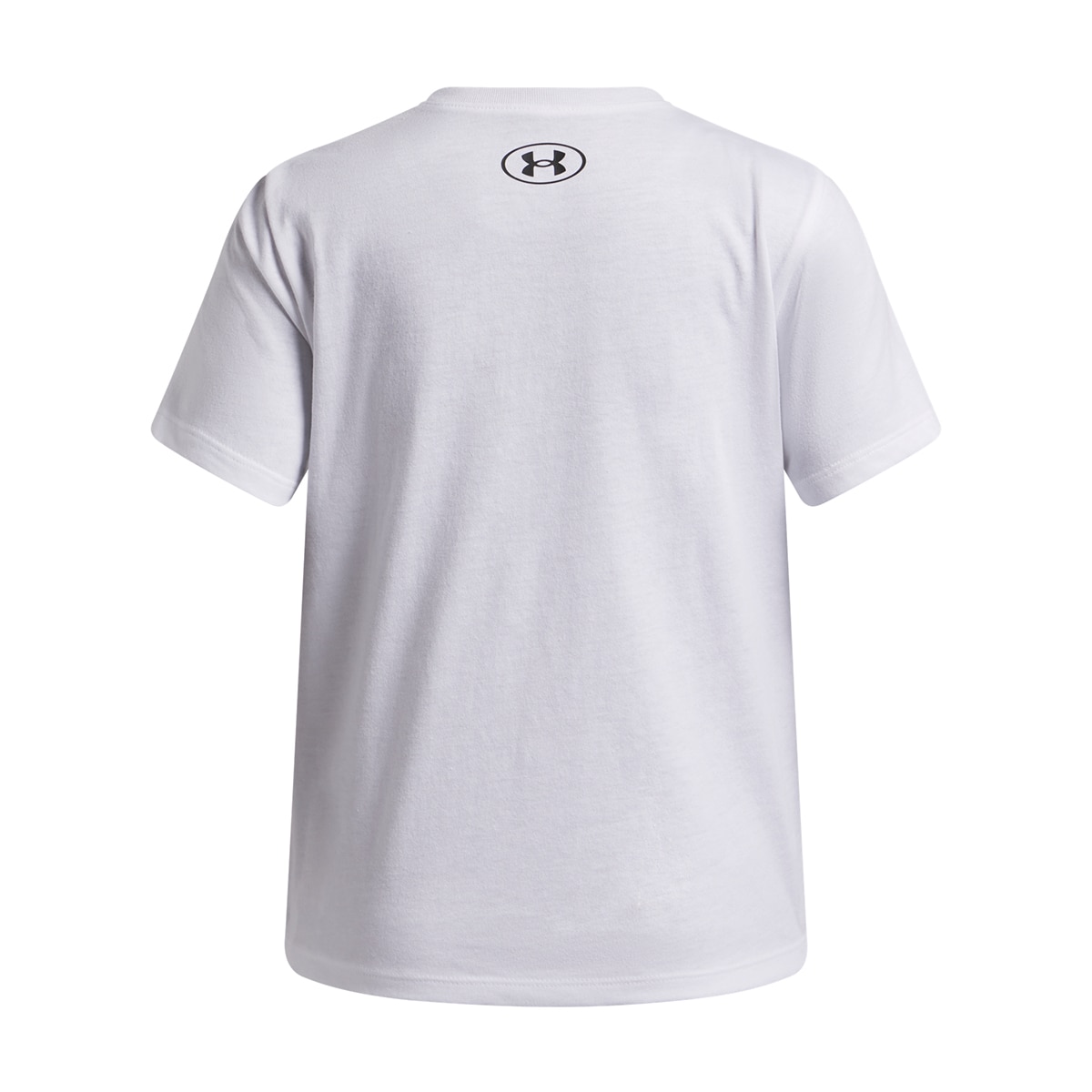 T-shirt Casual de Criança UA G Star Logo Lockertag SS Branco-2