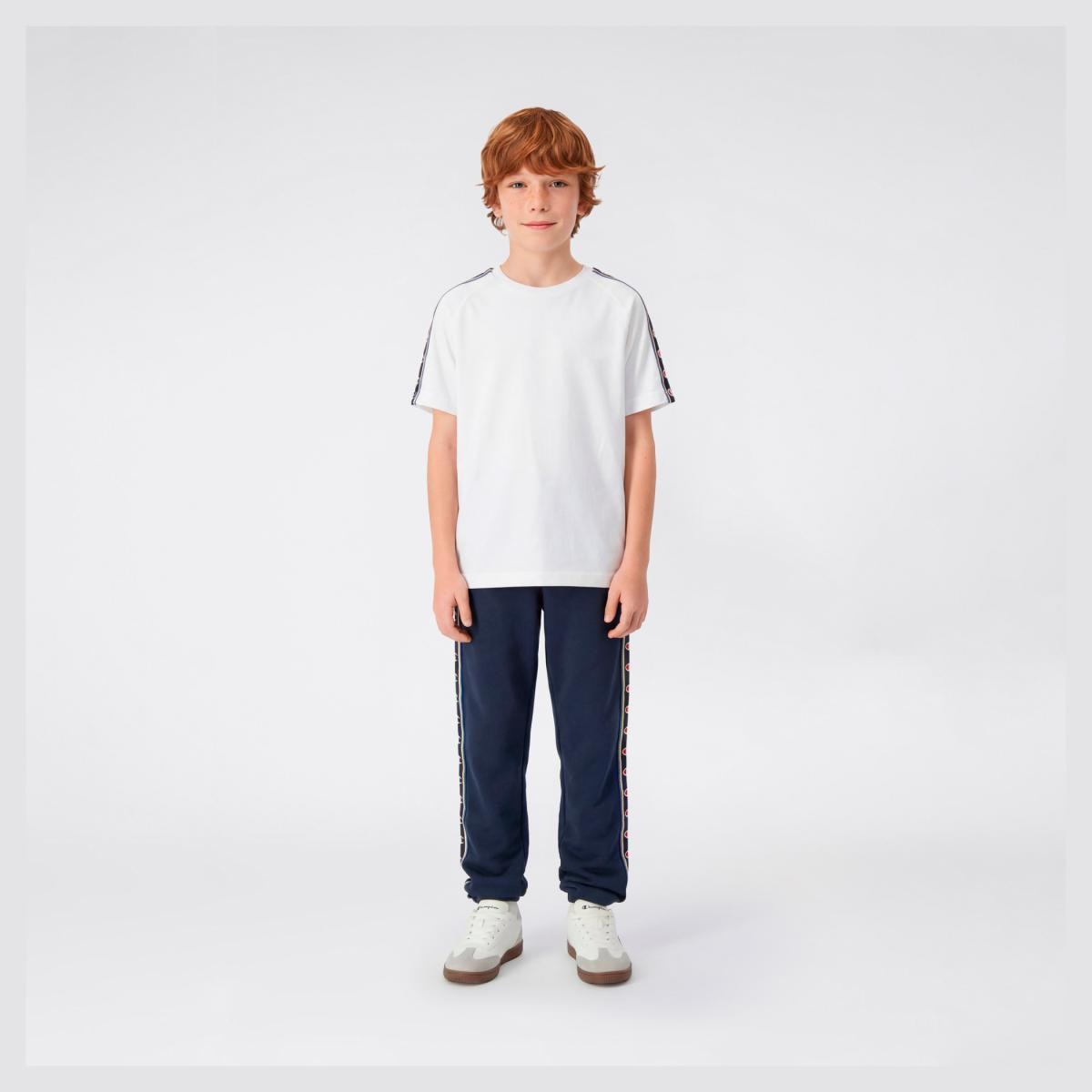T-shirt de Manga Curta de Criança SS Tee Branco-3