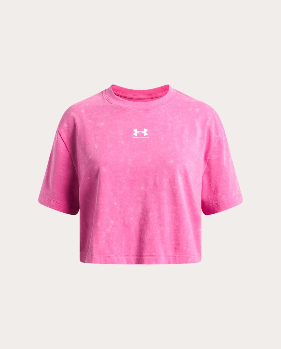 Imagem 0 de T-shirt de Menina UA G Rival Wash SS