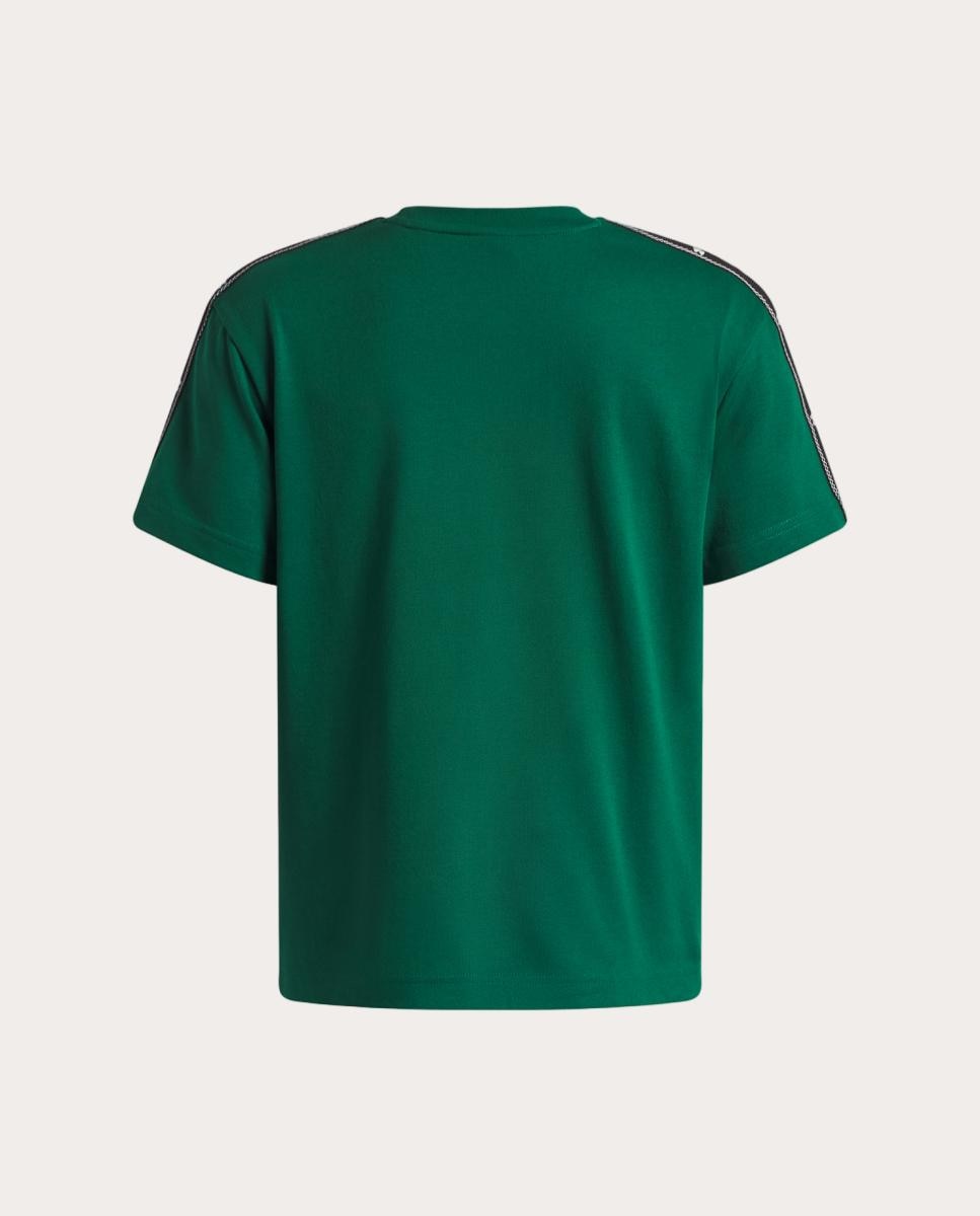 T-shirt de Criança UA B Icon Taped SS Verde-2