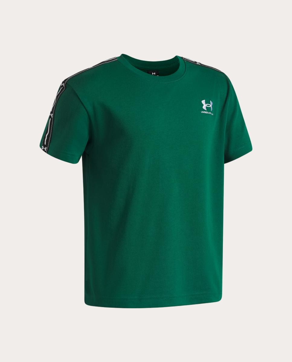 T-shirt de Criança UA B Icon Taped SS Verde-3
