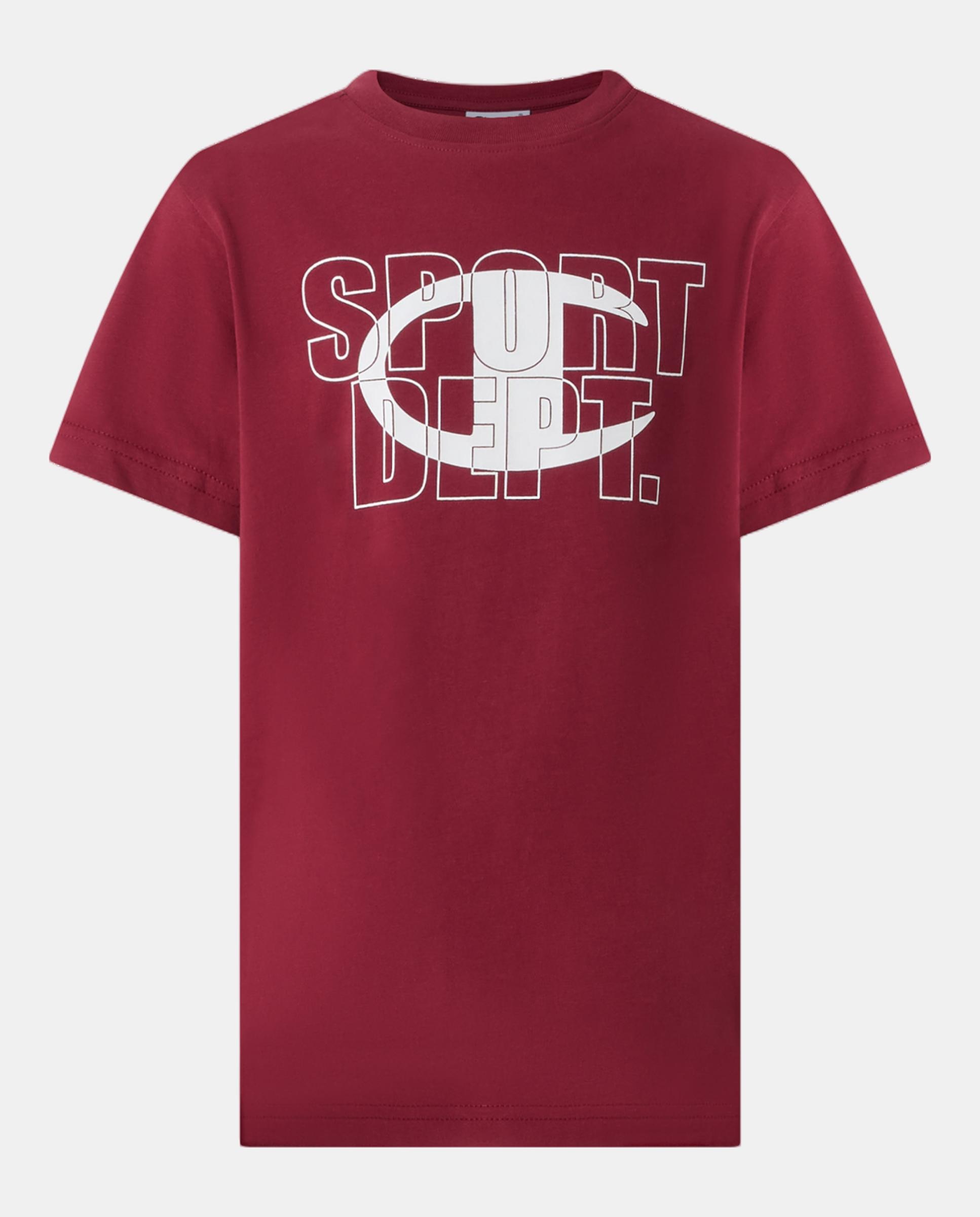 T-shirt Casual de Menino SS Tee Vermelho-4