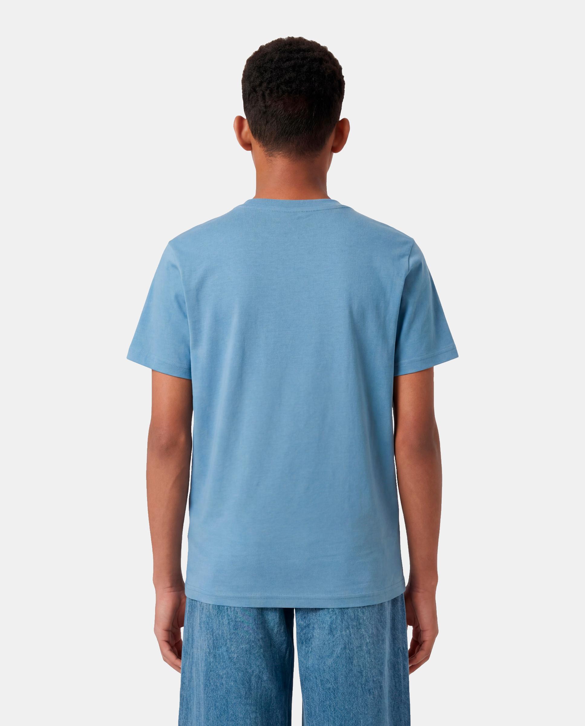 T-shirt Casual de Menino SS Tee Azul-2
