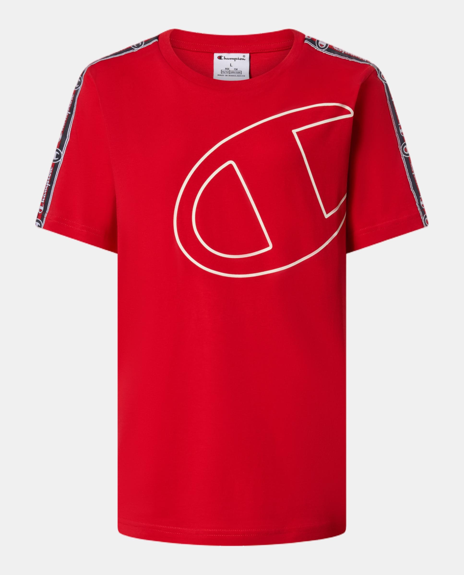 T-shirt Casual de Menino SS Tee Vermelho-4