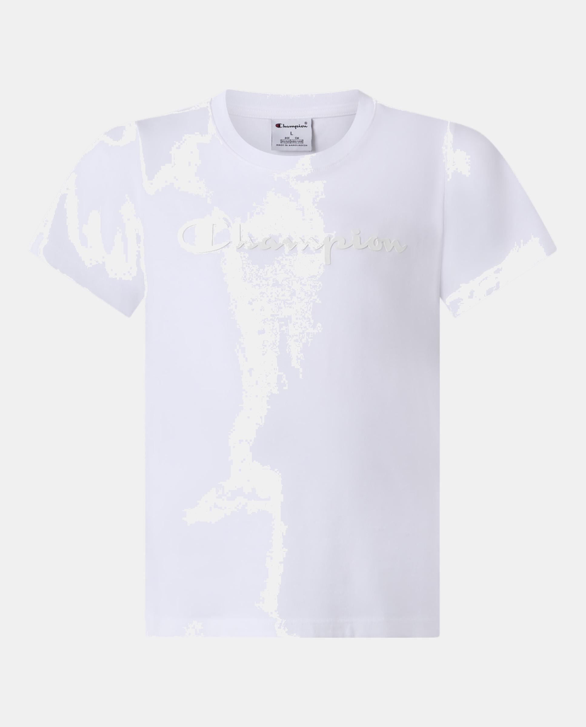T-shirts Casual de Criança SS Tee Branco-4