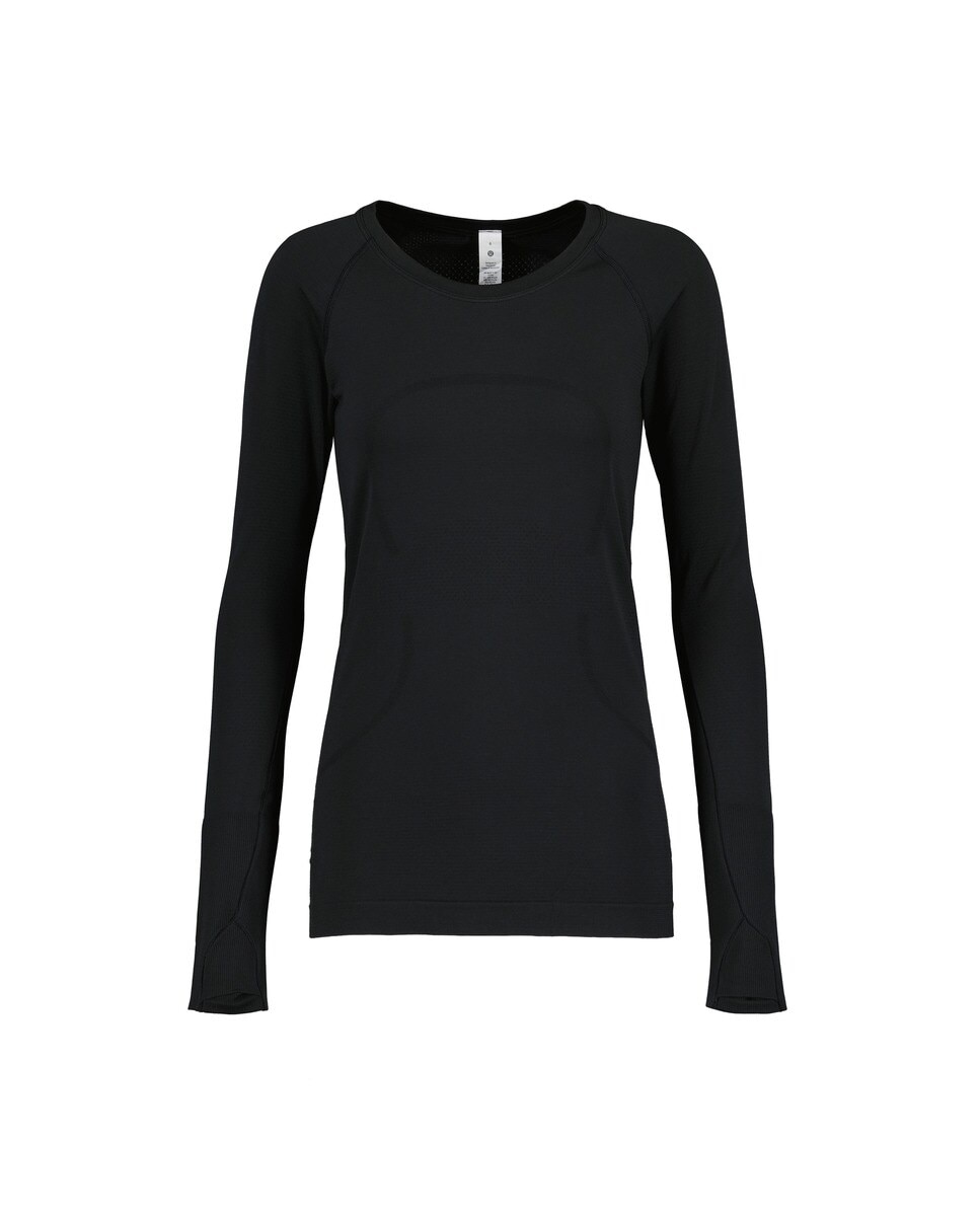 T-shirt de Mulher Swiftly Tech 2.0 Preto-4