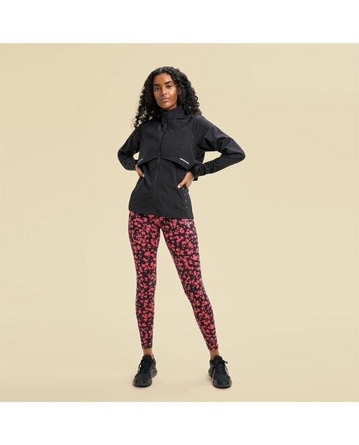 Casaco de Mulher Dynamic Windbreaker Preto-1