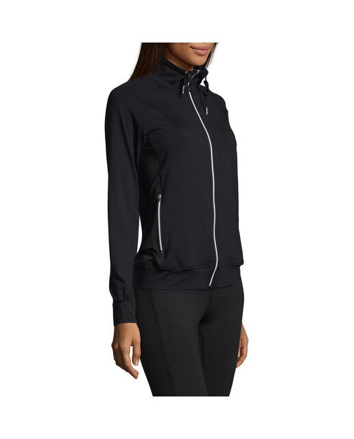 Casaco de mulher Essential Casall Preto-3