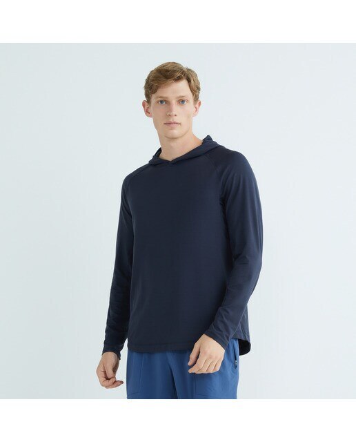 Sweatshirt de Homem License to Train Hoodie Azul-marinho-1