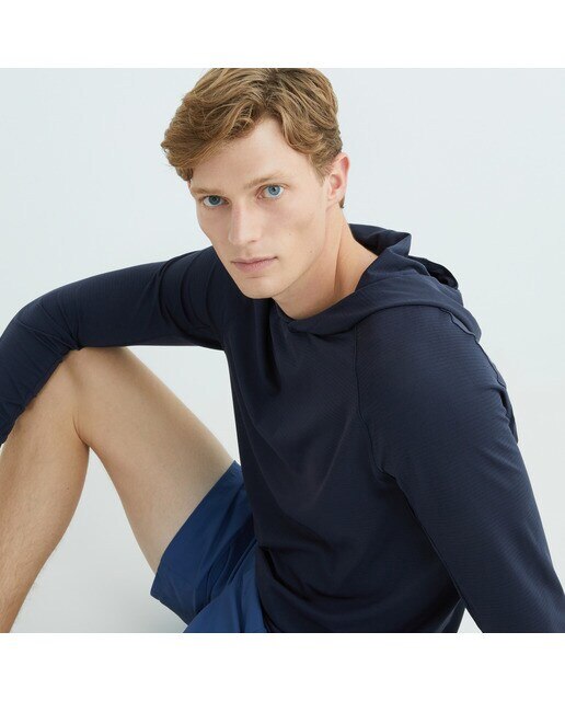 Sweatshirt de Homem License to Train Hoodie Azul-marinho-2