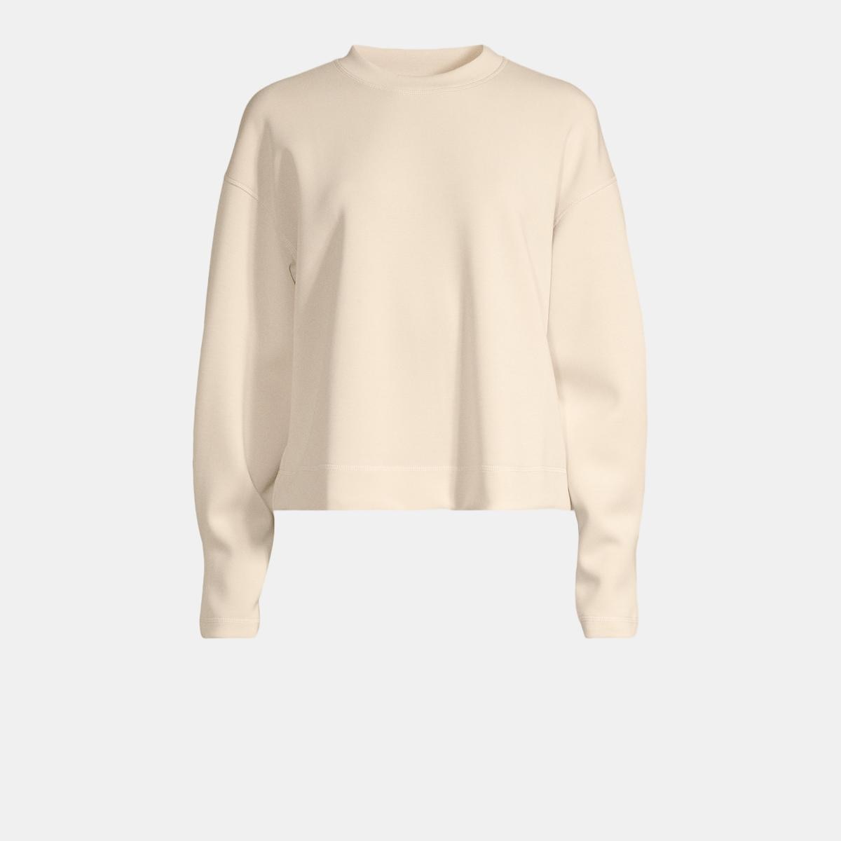 Sweatshirts de Mulher Peachy Crew Neck Natural-4