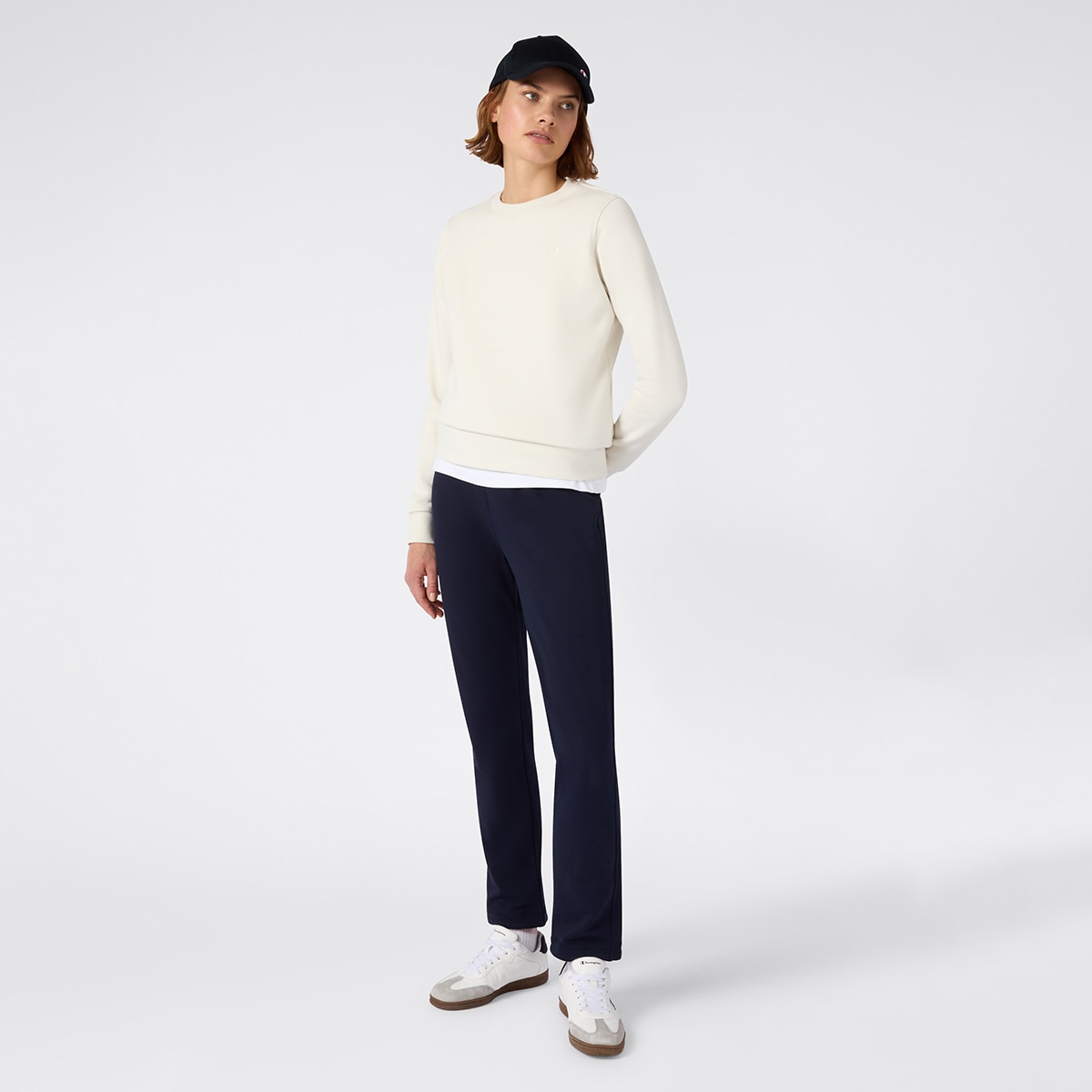 Sweatshirt de Mulher Marfim-3