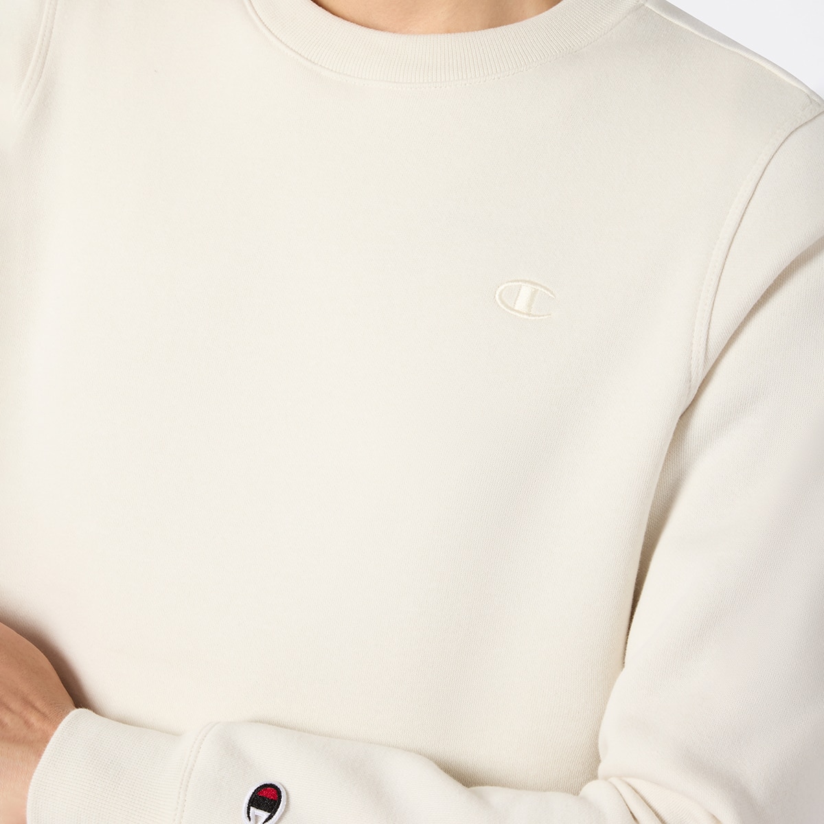Sweatshirt de Mulher Marfim-5