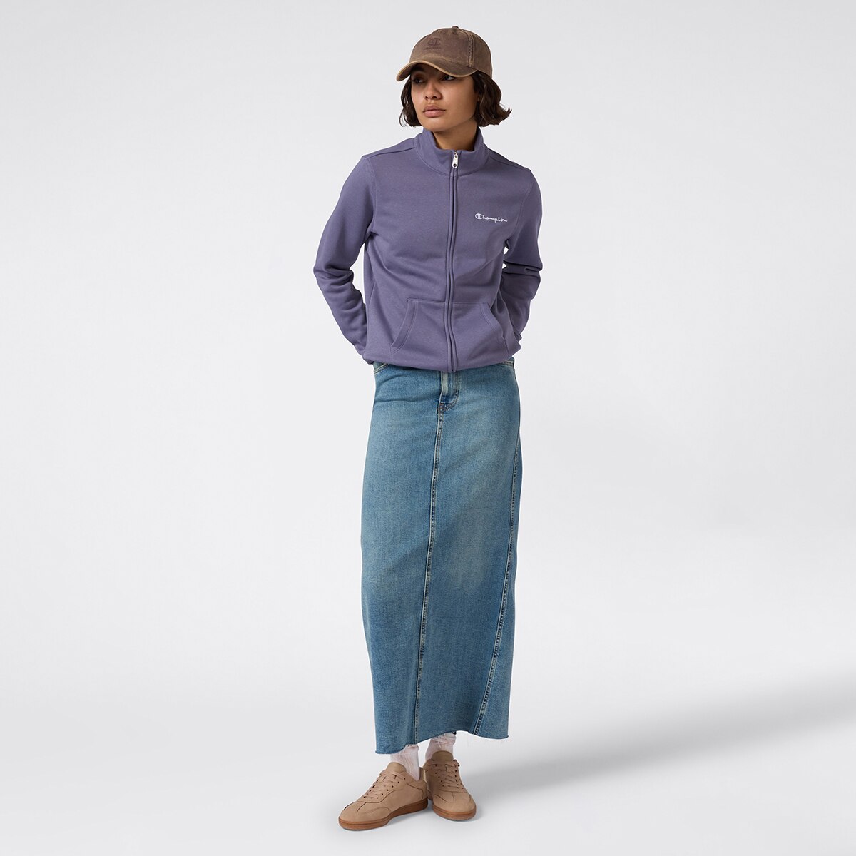 Sweatshirt de Mulher Lilás-3