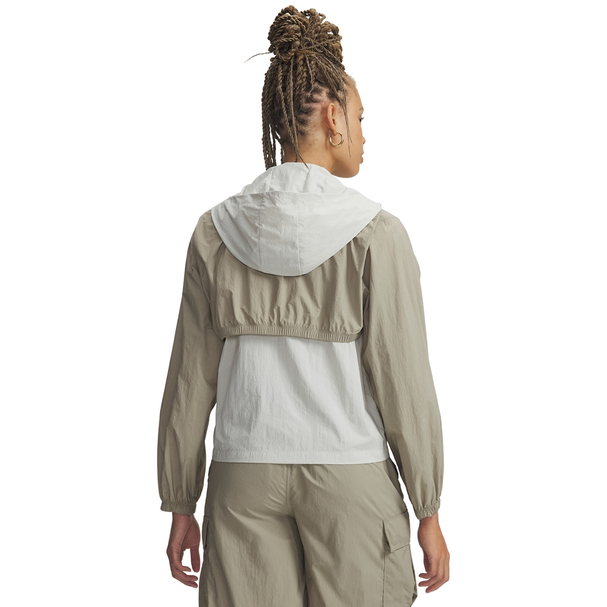 Casacos de Mulher Casual UA Unstoppable Utility 3in1 Taupe-2