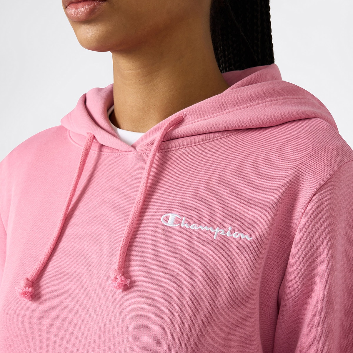 Sweatshirt de Mulher Hooded Rosa-3