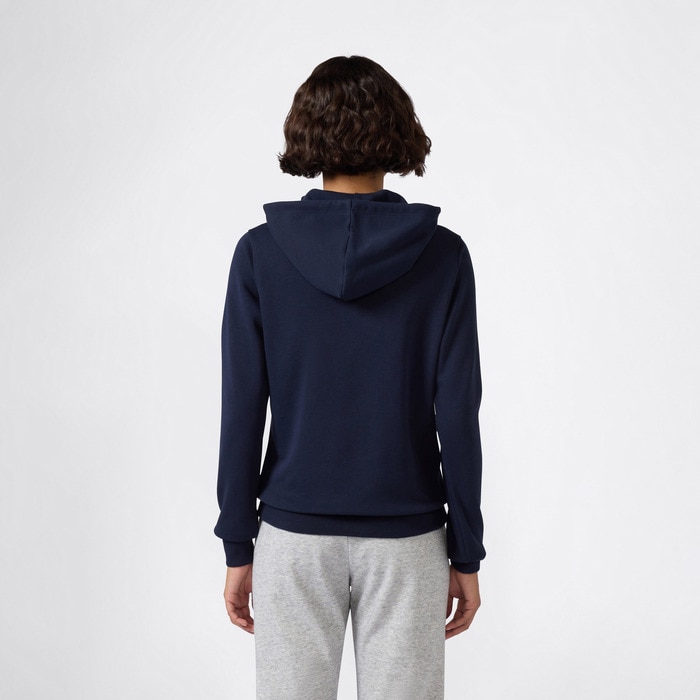 Sweatshirt de Mulher Full Zip Hoodie Azul-2