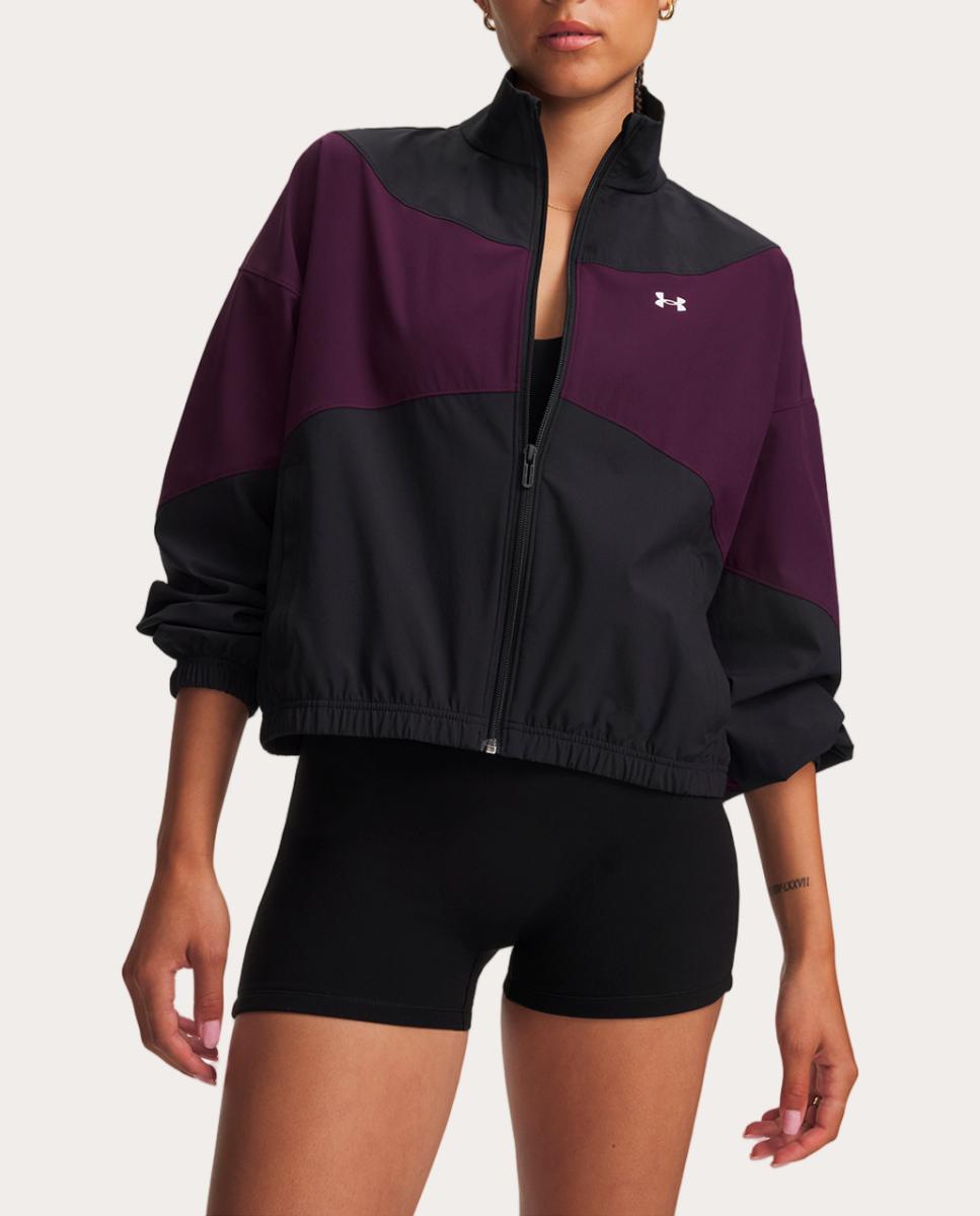 Imagen 0 de Sudadera de mujer UA Rival Woven Jacket Under Armour Negro