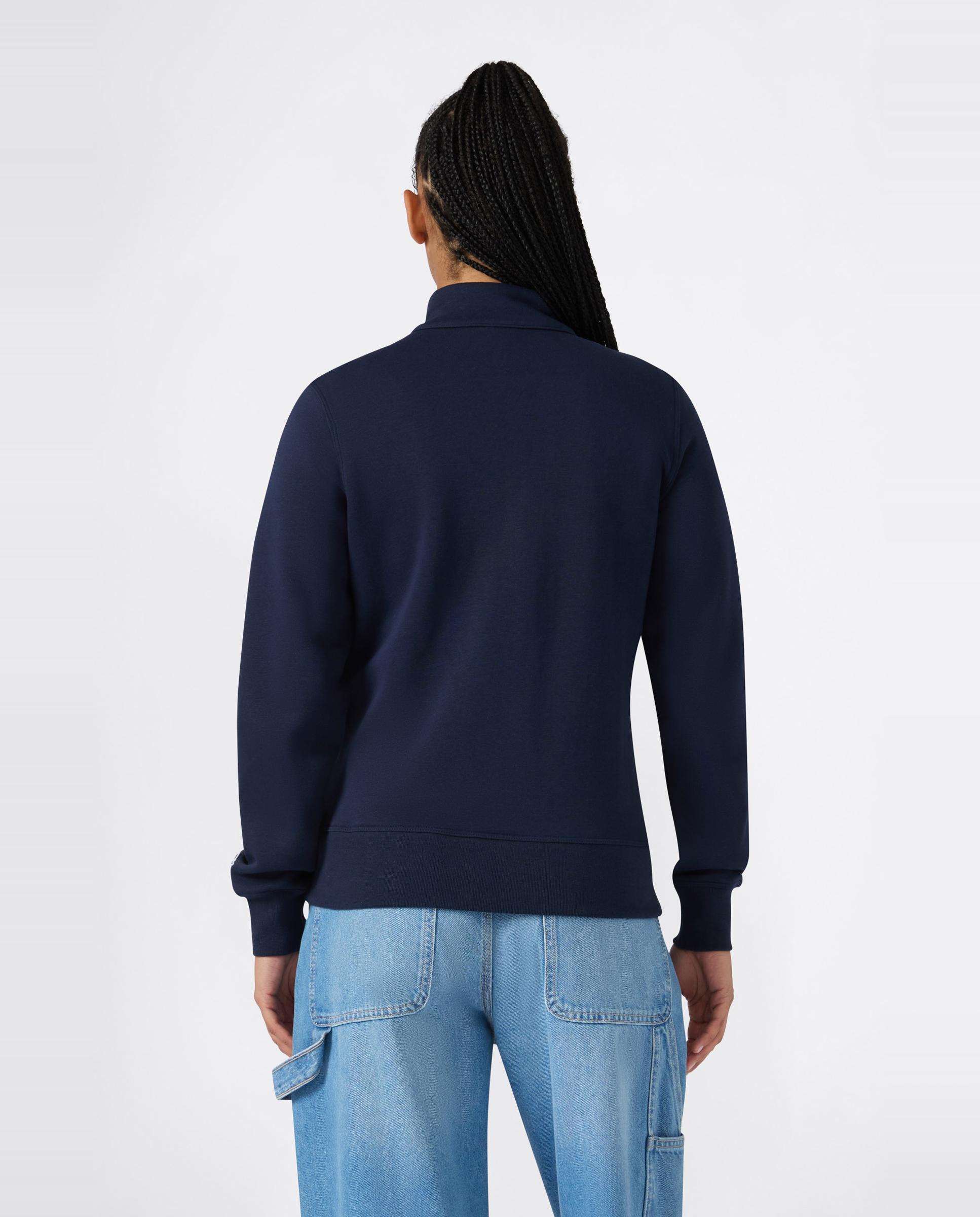 Sweatshirts Casual Full Zip Sweatshirt Azul-2