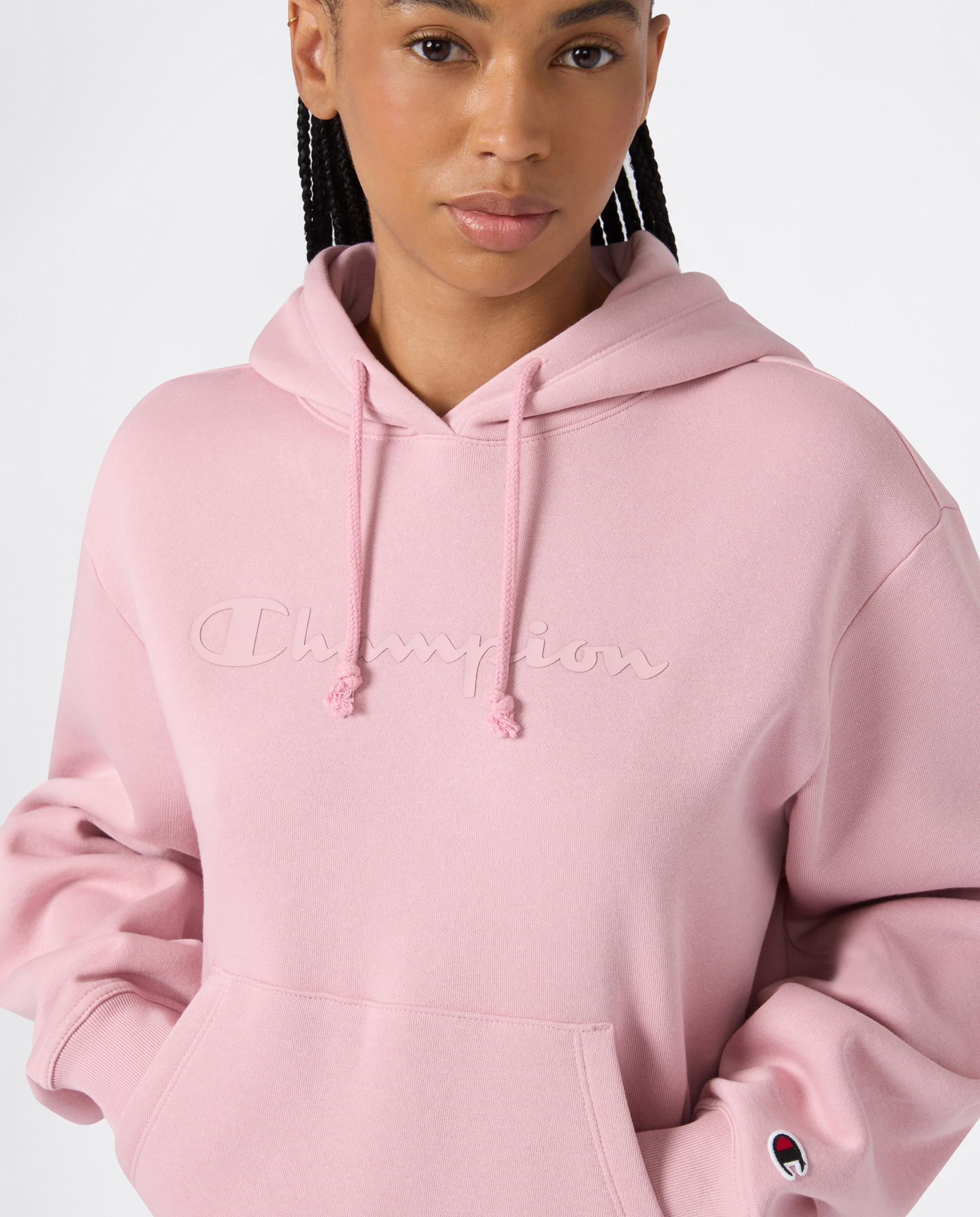 Sweatshirts Casual Hooded Sweatshirt Rosa-2