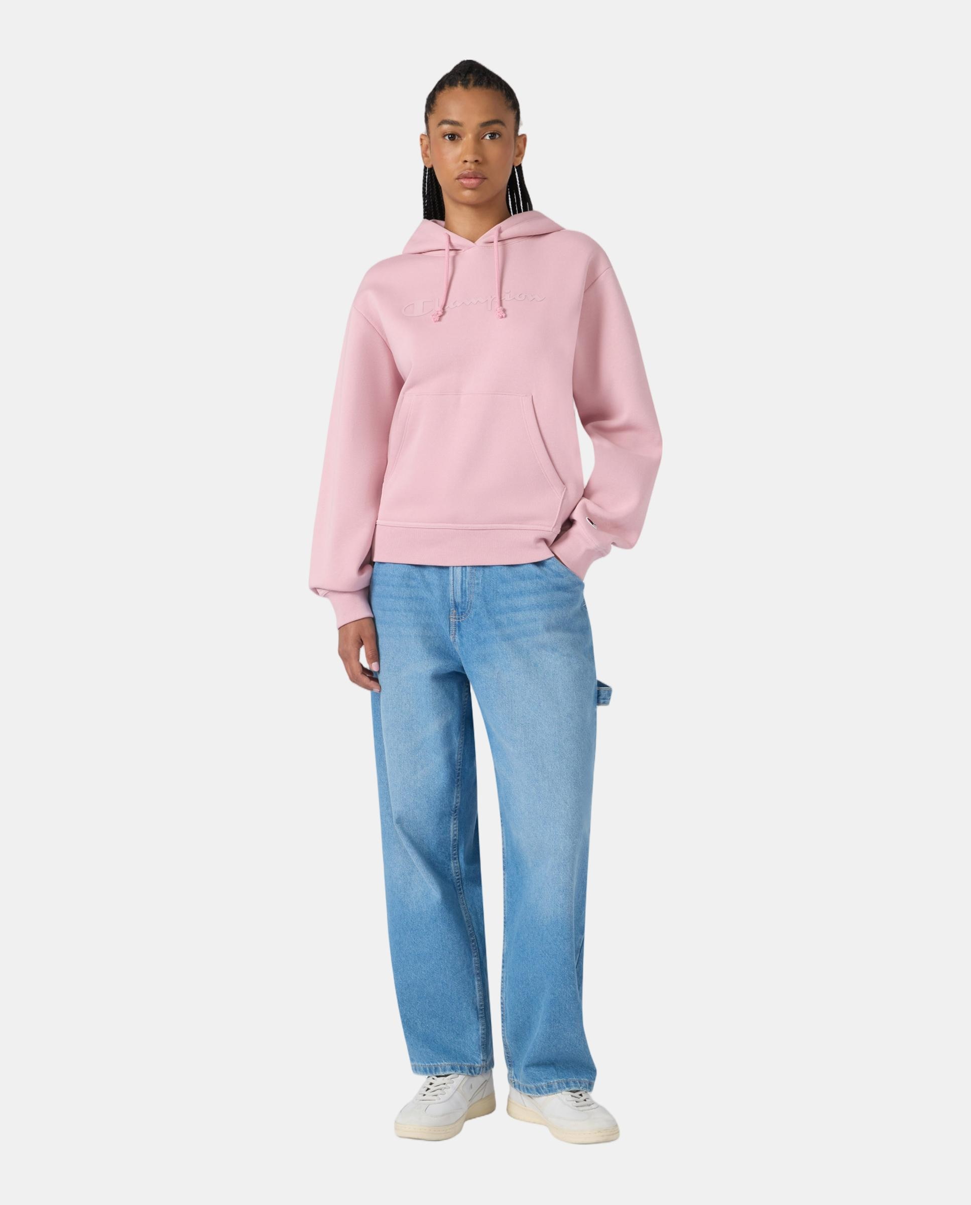 Sweatshirts Casual Hooded Sweatshirt Rosa-5