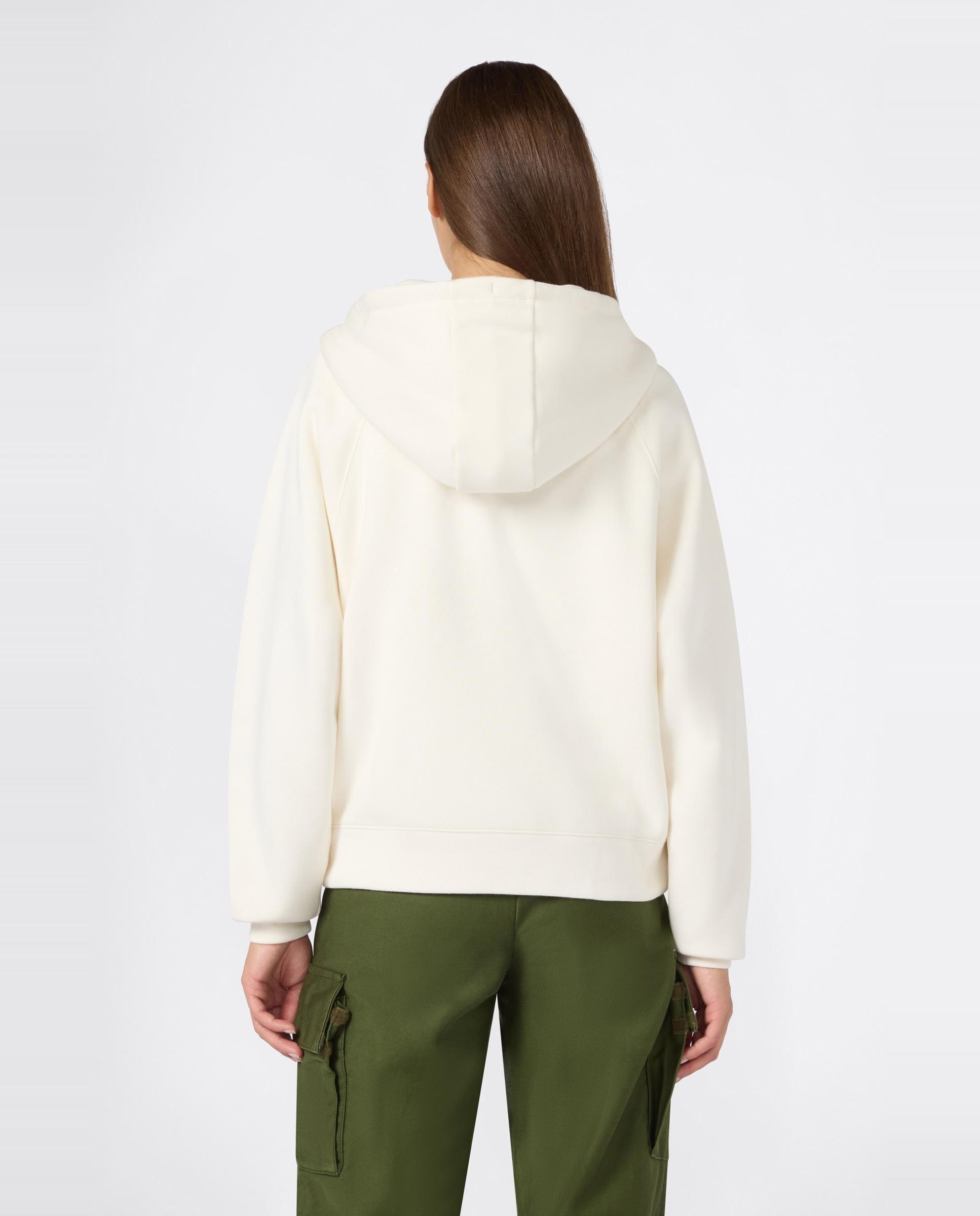 Imagen 0 de Sudaderas Casual de Mujer Full Zip Hoodie Sweatshirt CHAMPION Blanco