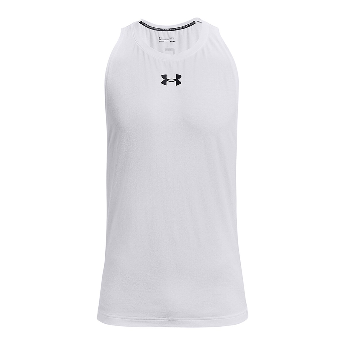 T-shirt de Homem UA Baseline Cotton TA Branco-5